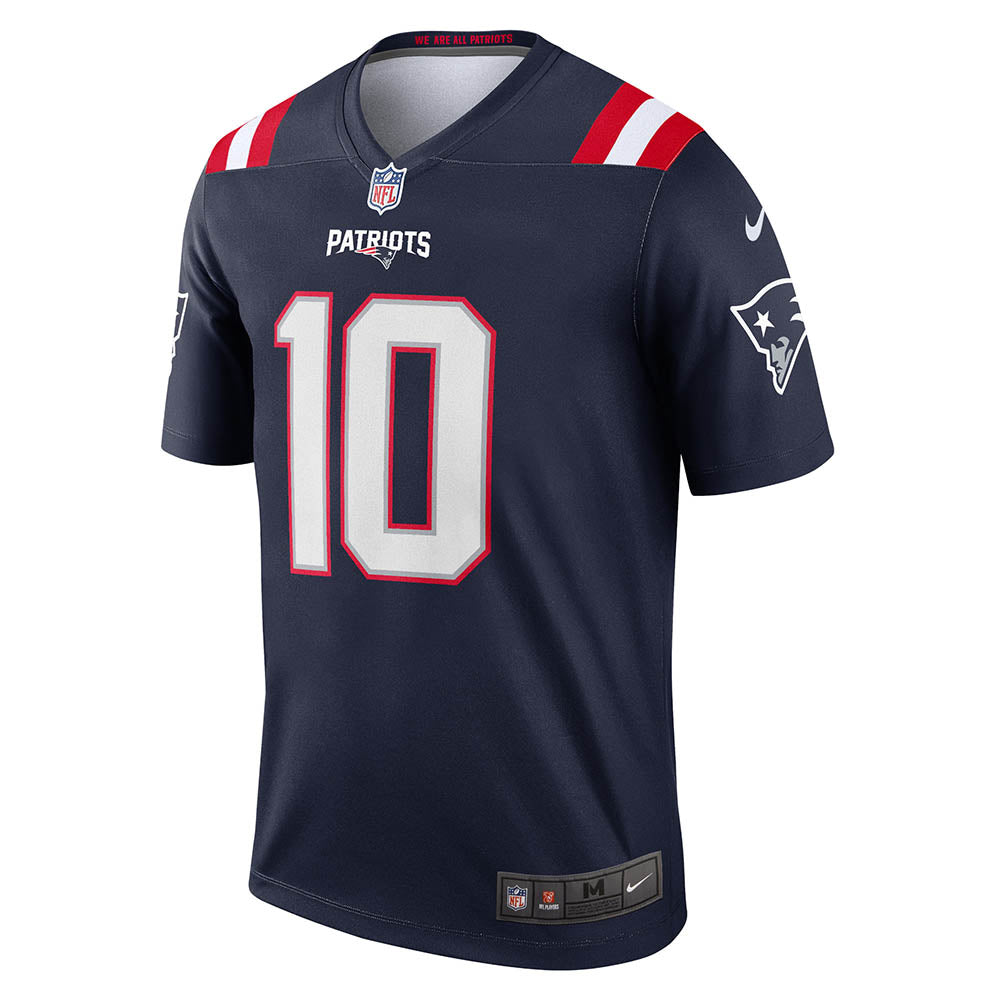 Men's New England Patriots Mac Jones Legend Jersey Navy