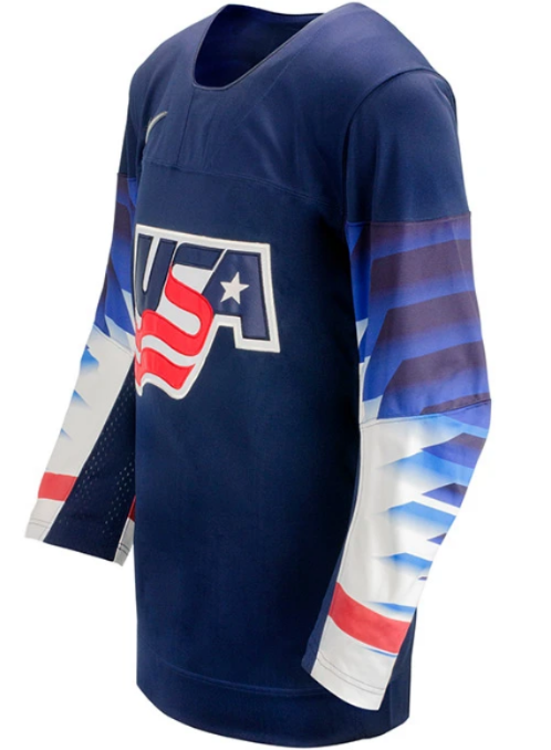 Youth USA Hockey® Away Navy Replica Jersey