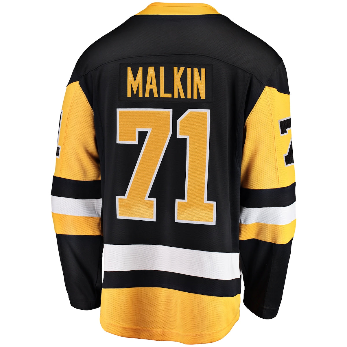 Men's Evgeni Malkin Fanatics Penguins Breakaway Jersey - Black