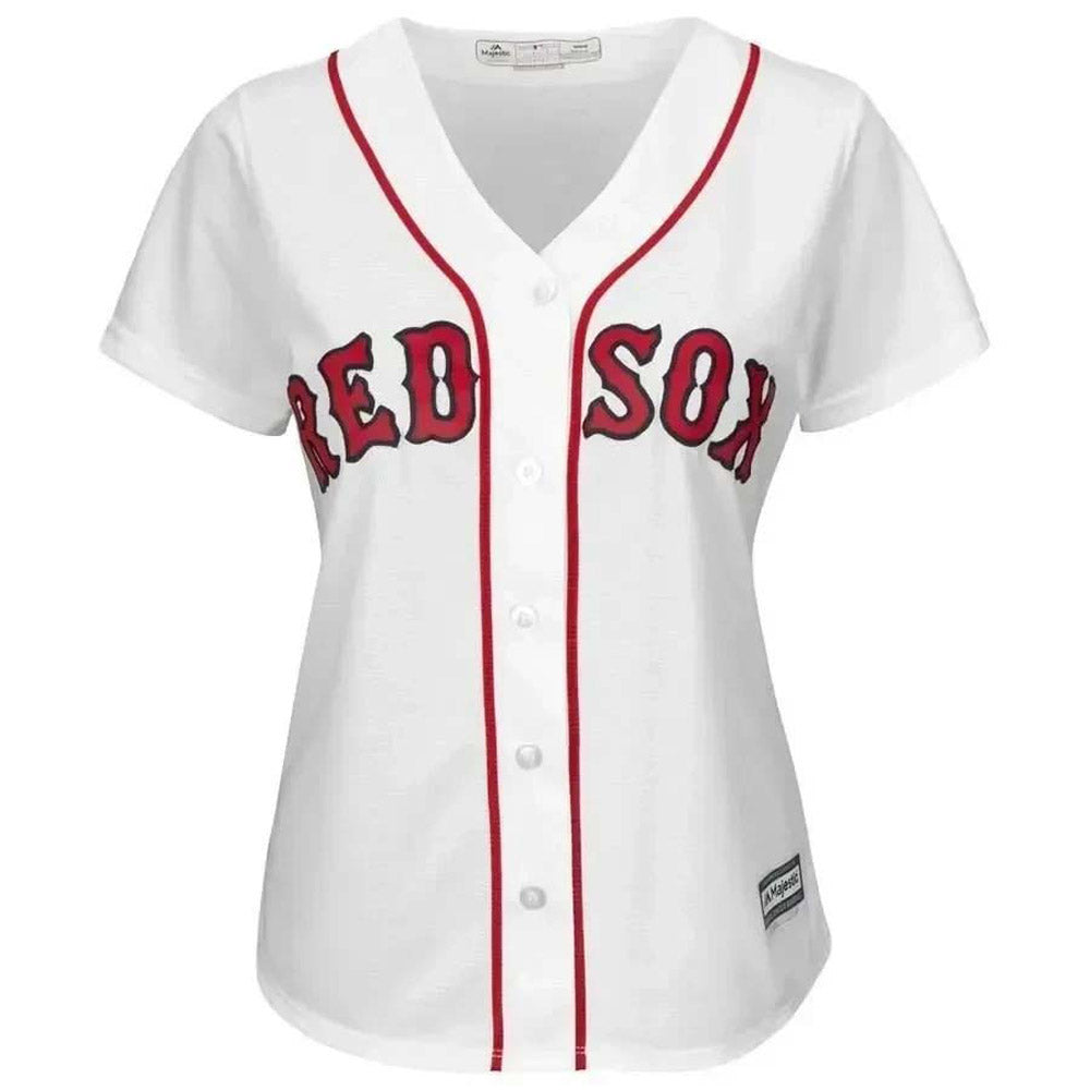 Women's Boston Red Sox David Ortiz Replica Home Jersey - White