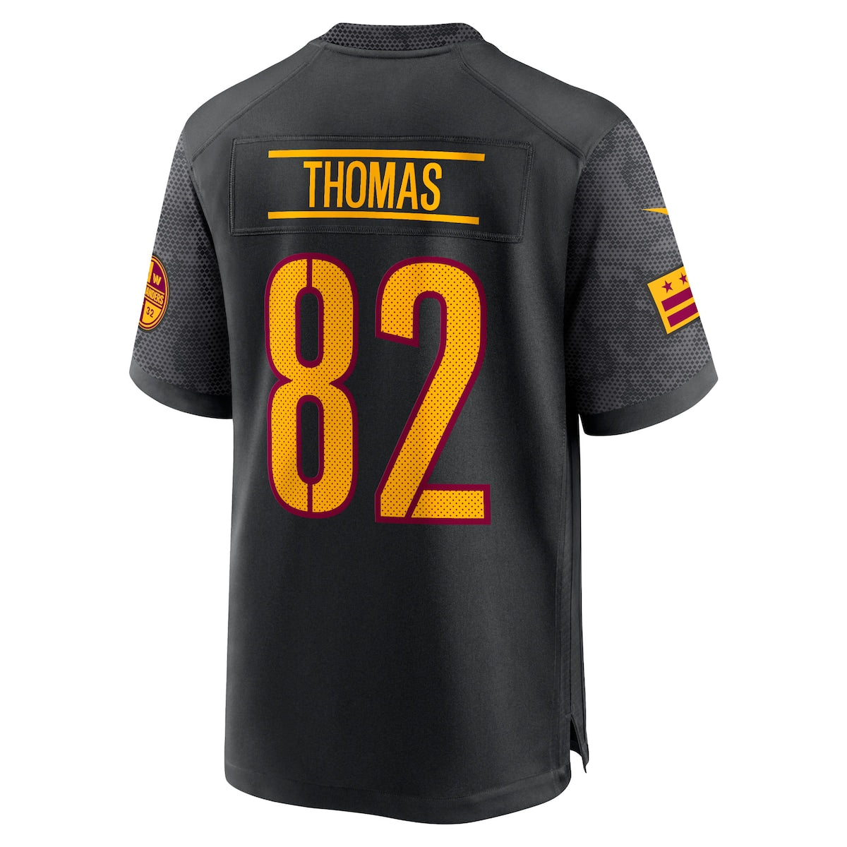Men's Logan Thomas Nike Commanders Game Day Jersey - Black