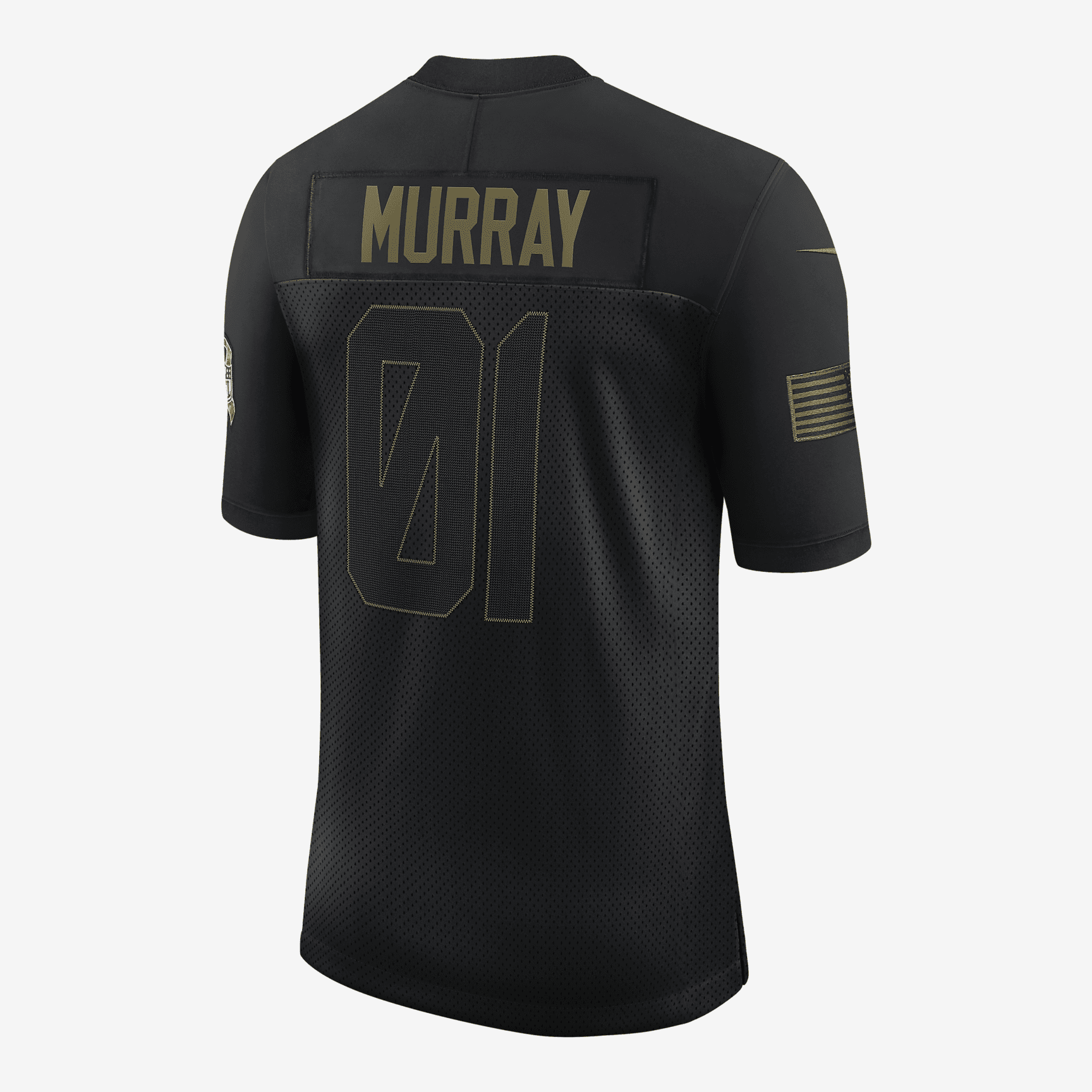 NFL Arizona Cardinals Salute to Service (Kyler Murray) Men's Limited Football Jersey - Black