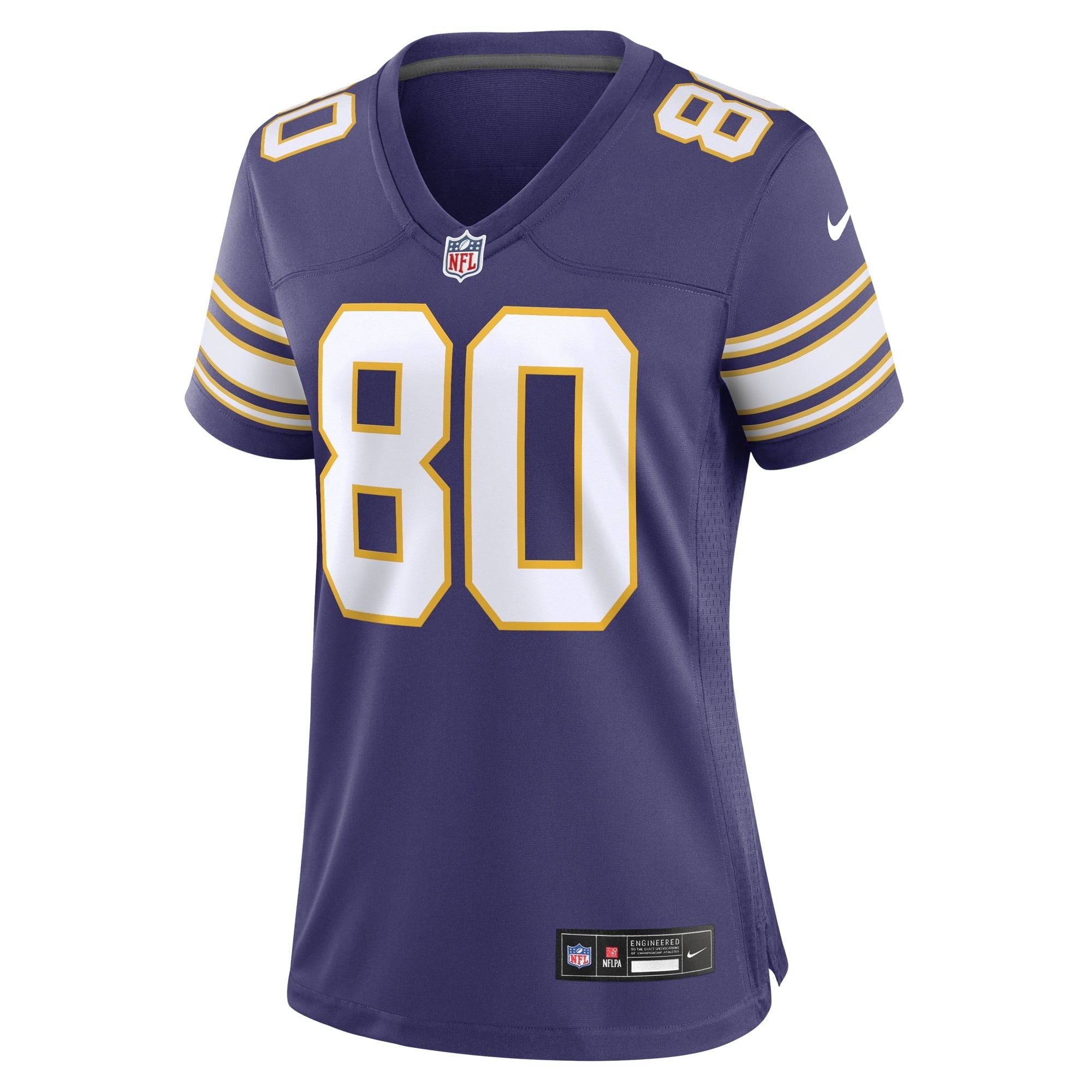 Women's Nike Cris Carter Purple Minnesota Vikings Classic Retired Player Game Jersey