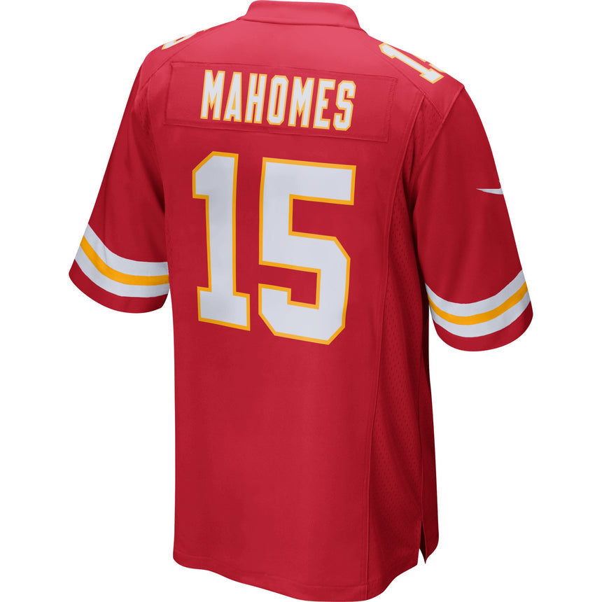 Men's Kansas City Chiefs Patrick Mahomes Red Game Jersey