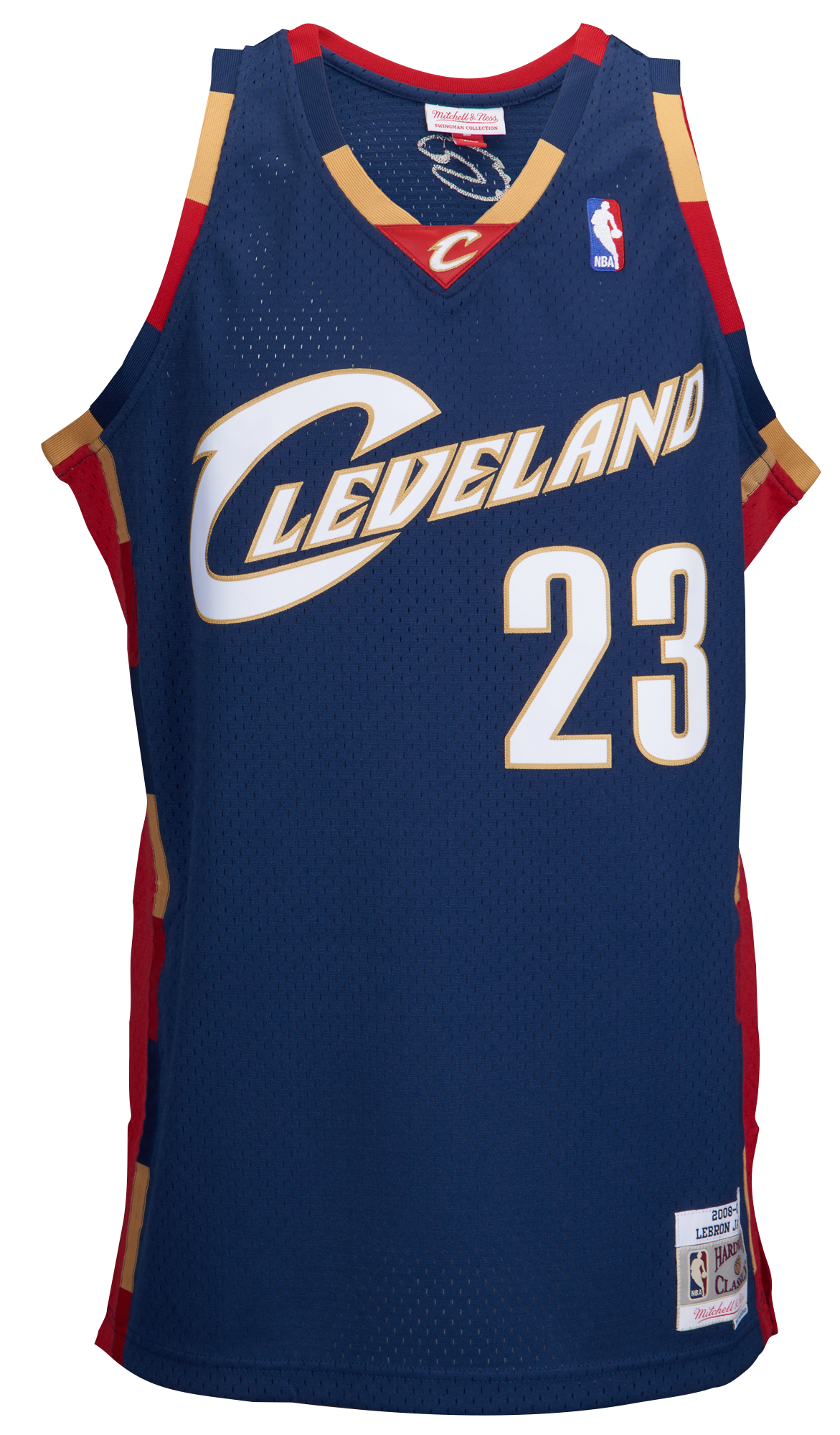 Men's James Lebron Mitchell & Ness Cavaliers Swingman Jersey - Navy