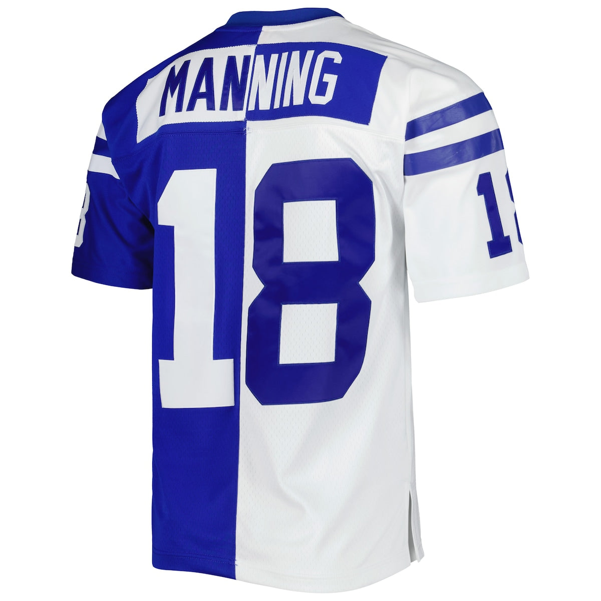 Men's Peyton Manning Mitchell & Ness Colts 1998 Split Legacy Replica Jersey - Blue