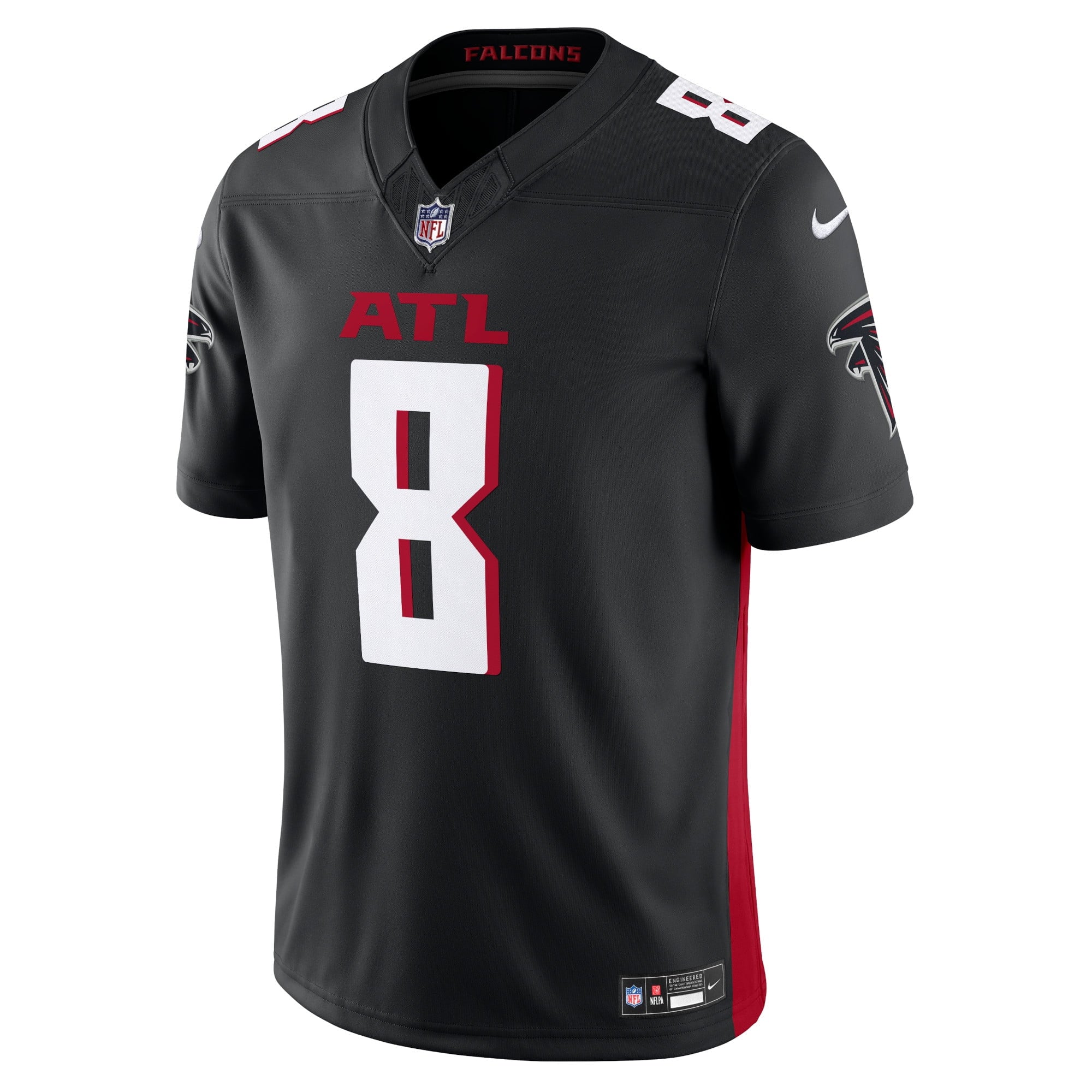 Men's Nike Kyle Pitts Black Atlanta Falcons Vapor F.U.S.E. Limited Jersey