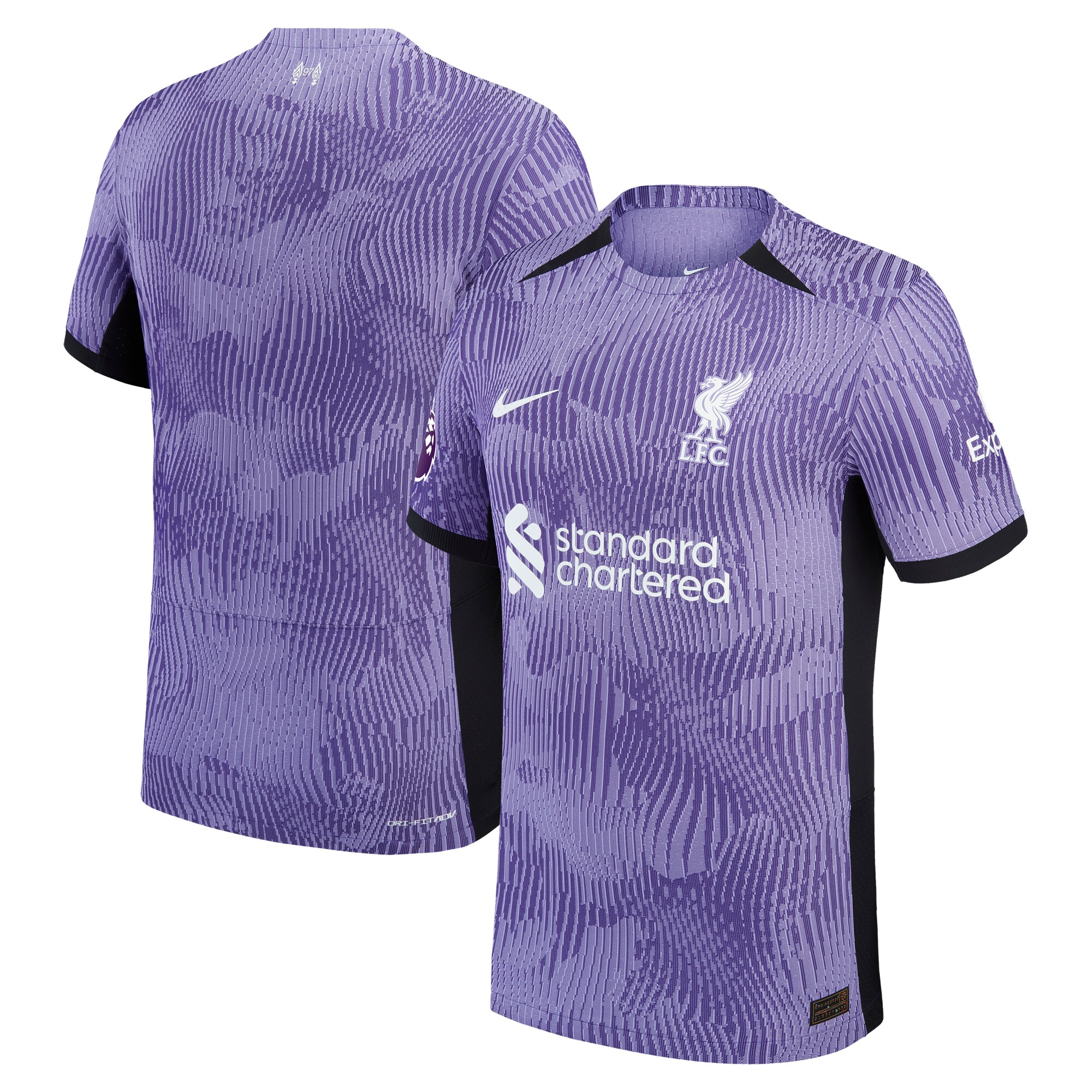 Liverpool Nike 2023/24 Third Vapor Match Authentic Player Jersey - Purple