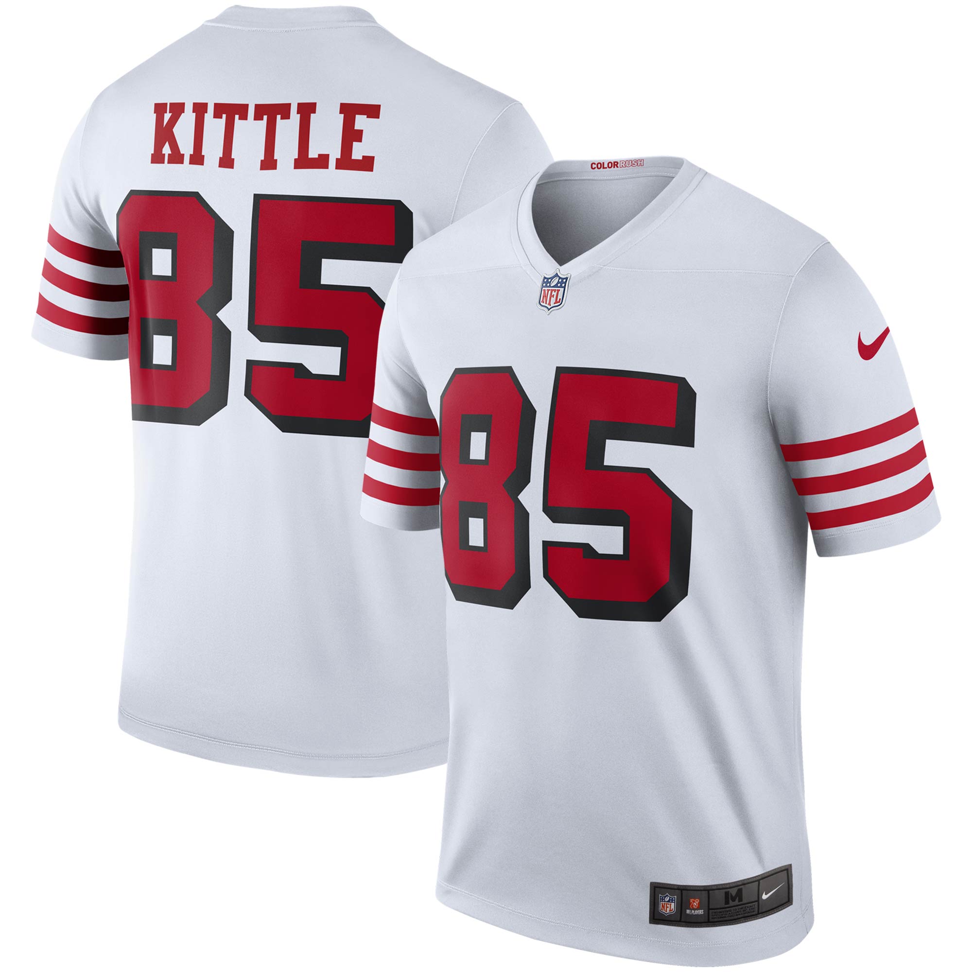 George Kittle San Francisco 49ers Nike Color Rush Legend Jersey - White