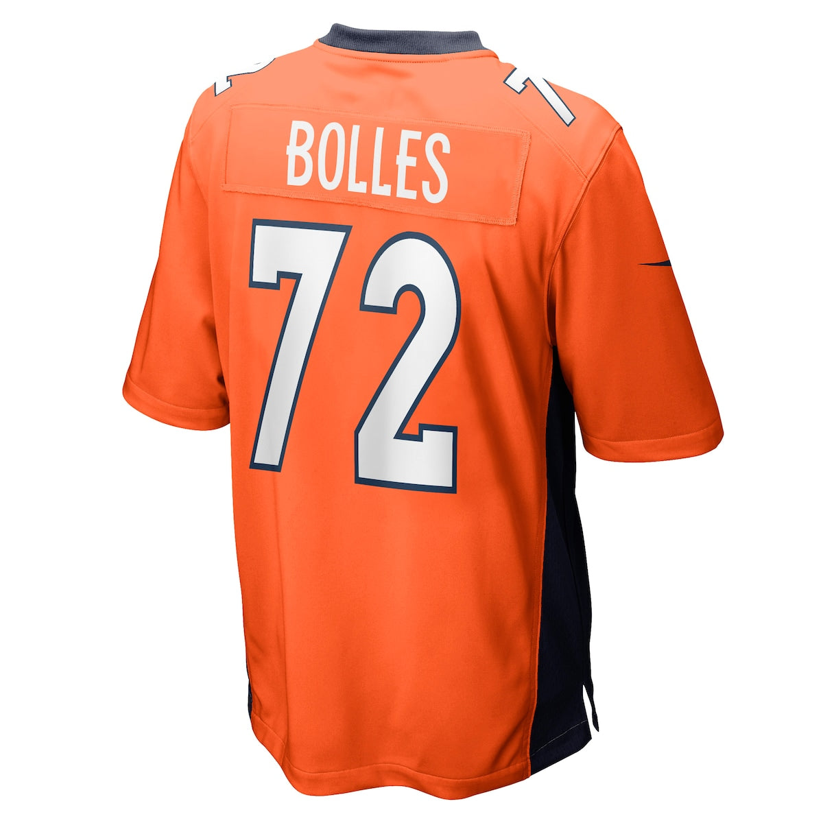 Men's Garett Bolles Nike Broncos Game Jersey - Orange