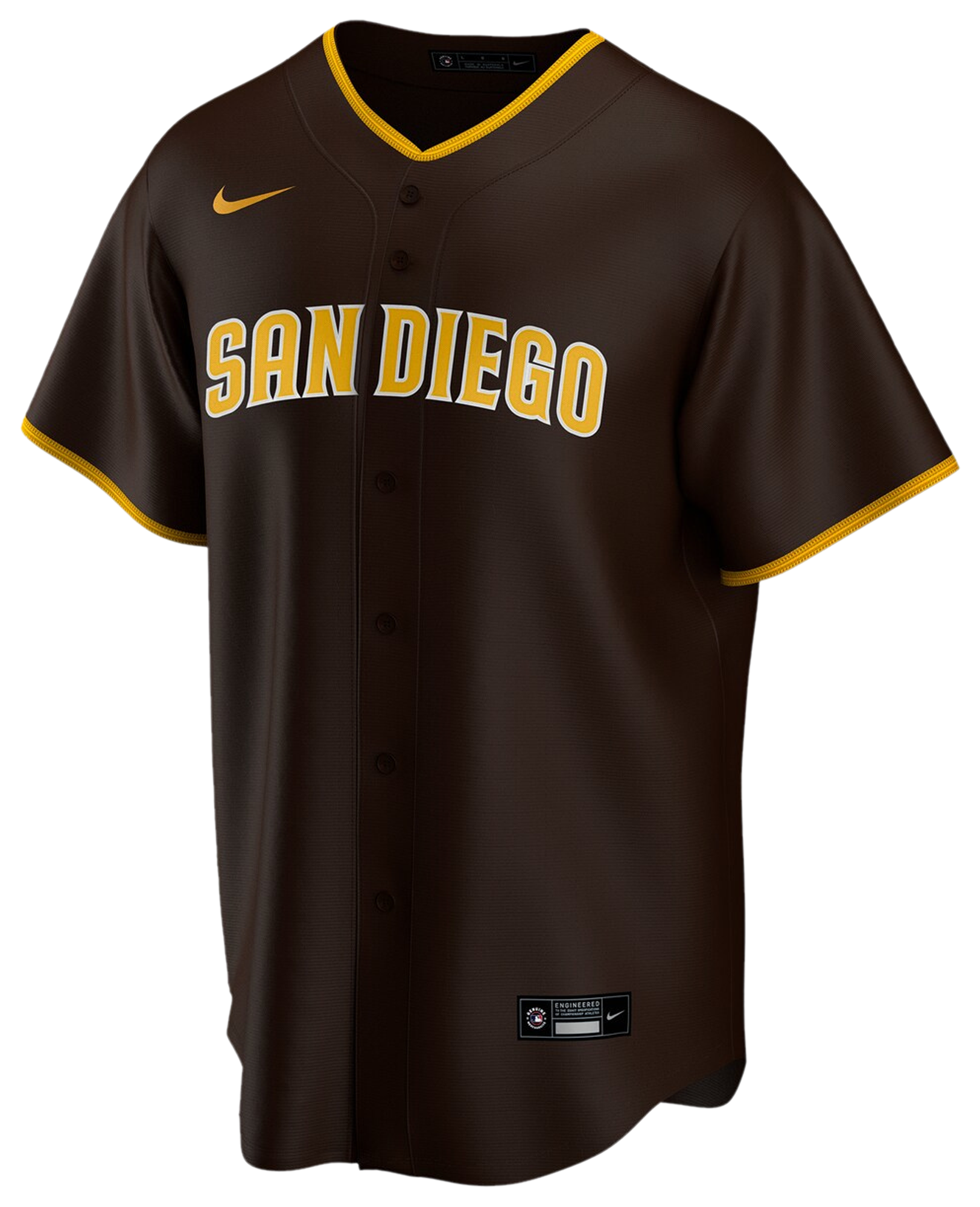 Men's Tatis Jr. Fernando Nike Padres Alternate Replica Player Jersey - Brown