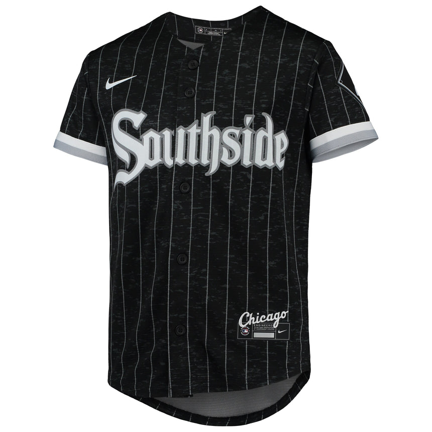Youth Tim Anderson Chicago White Sox Black City Connect Replica Jersey