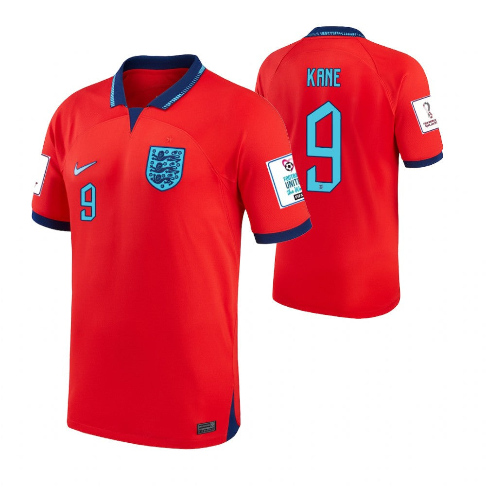 England Harry Kane Away Jersey 2022 World Cup Kit