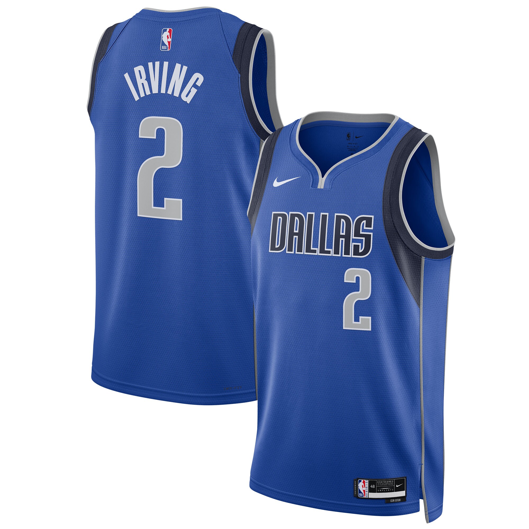 Kyrie Irving Dallas Mavericks Nike Unisex Swingman Jersey - Association Edition - Royal