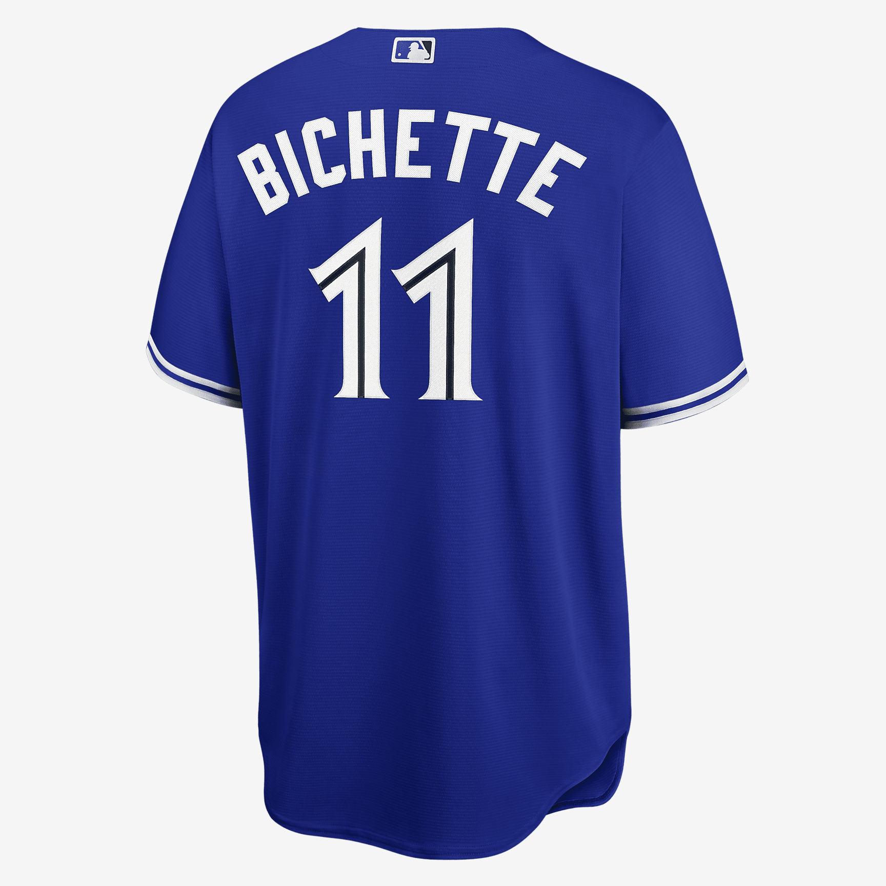 MLB Toronto Blue Jays (Bo Bichette) Men's Replica Baseball Jersey - Royal
