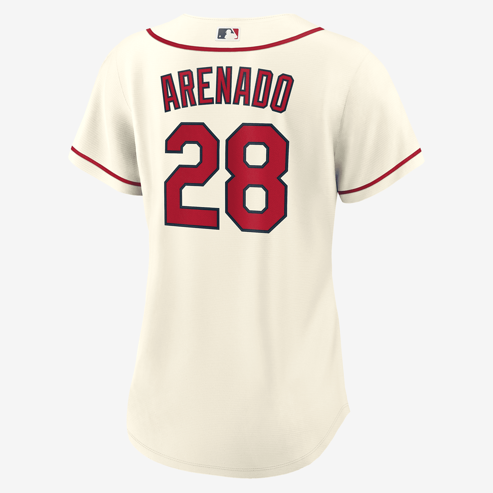 MLB St. Louis Cardinals (Nolan Arenado) Women's Replica Baseball Jersey - Cream