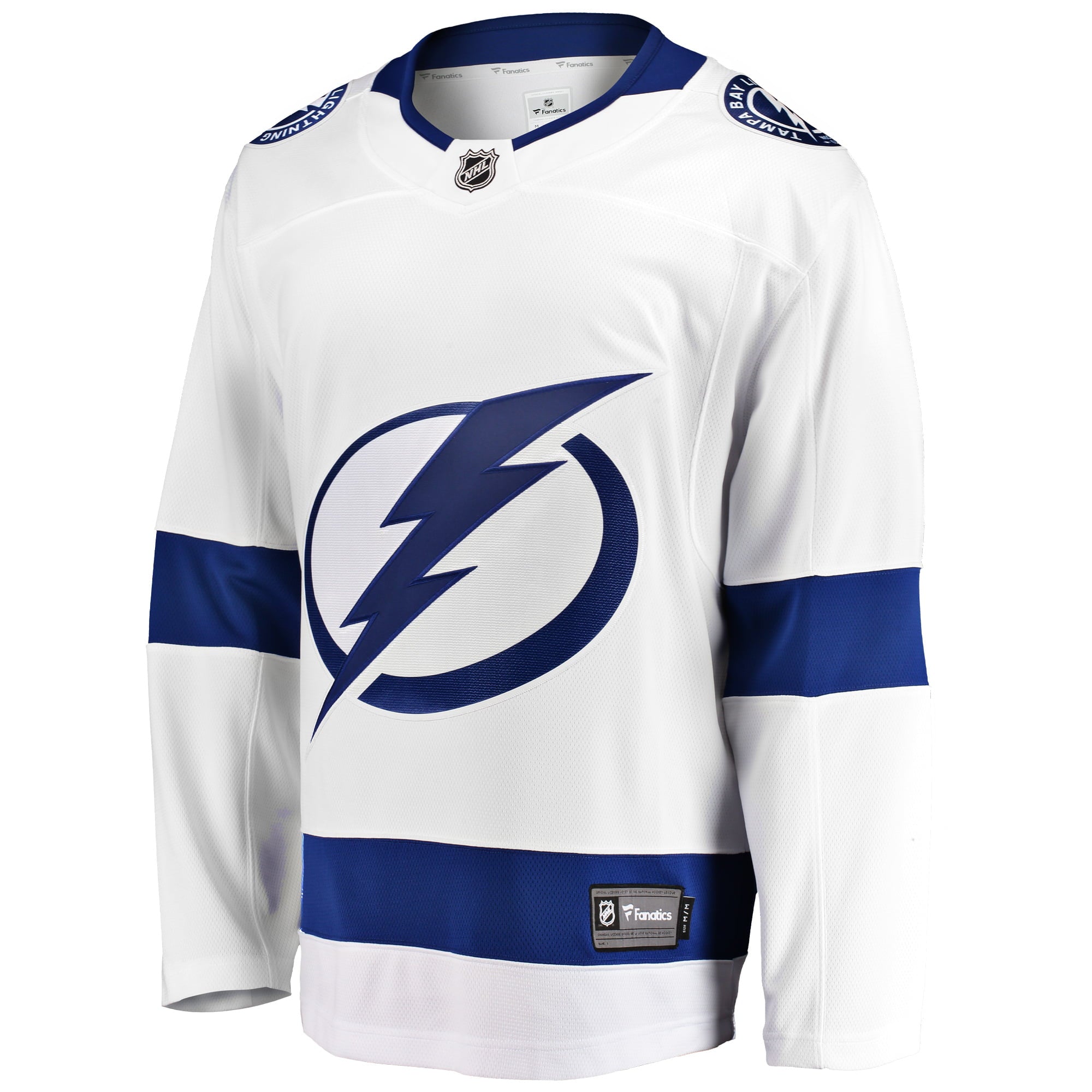Men's Fanatics Branded White Tampa Bay Lightning Breakaway Away Jersey