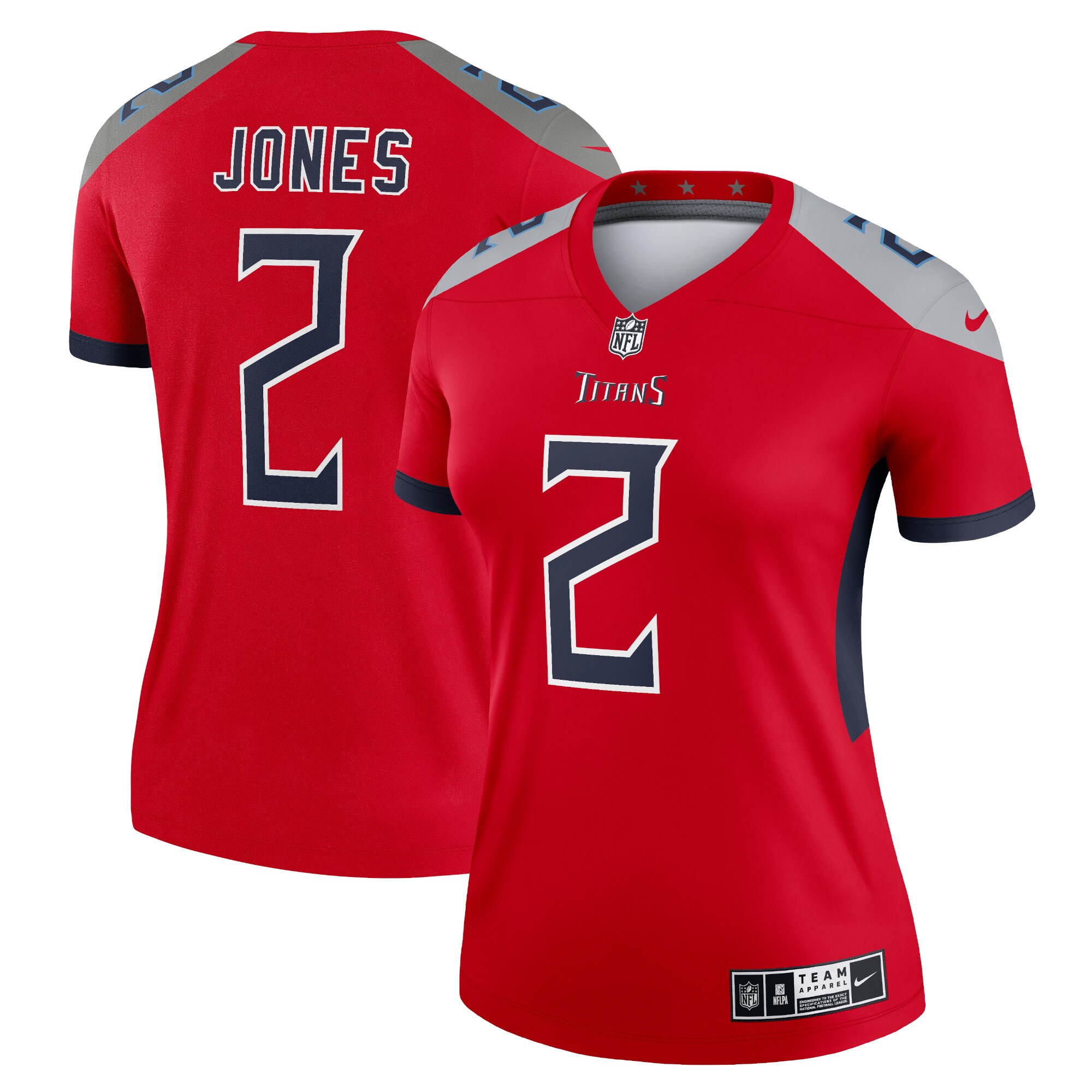 Julio Jones Tennessee Titans Nike Women's Inverted Legend Jersey - Red