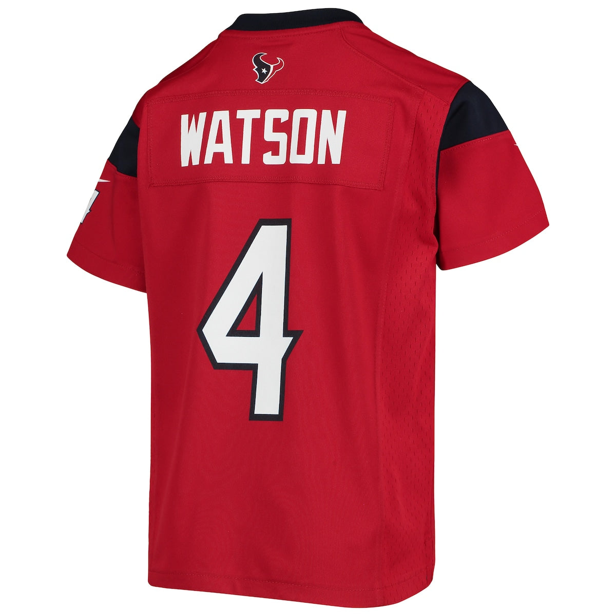 Boys' Grade School Deshaun Watson Nike Texans Team Color Game Day Jersey - Red