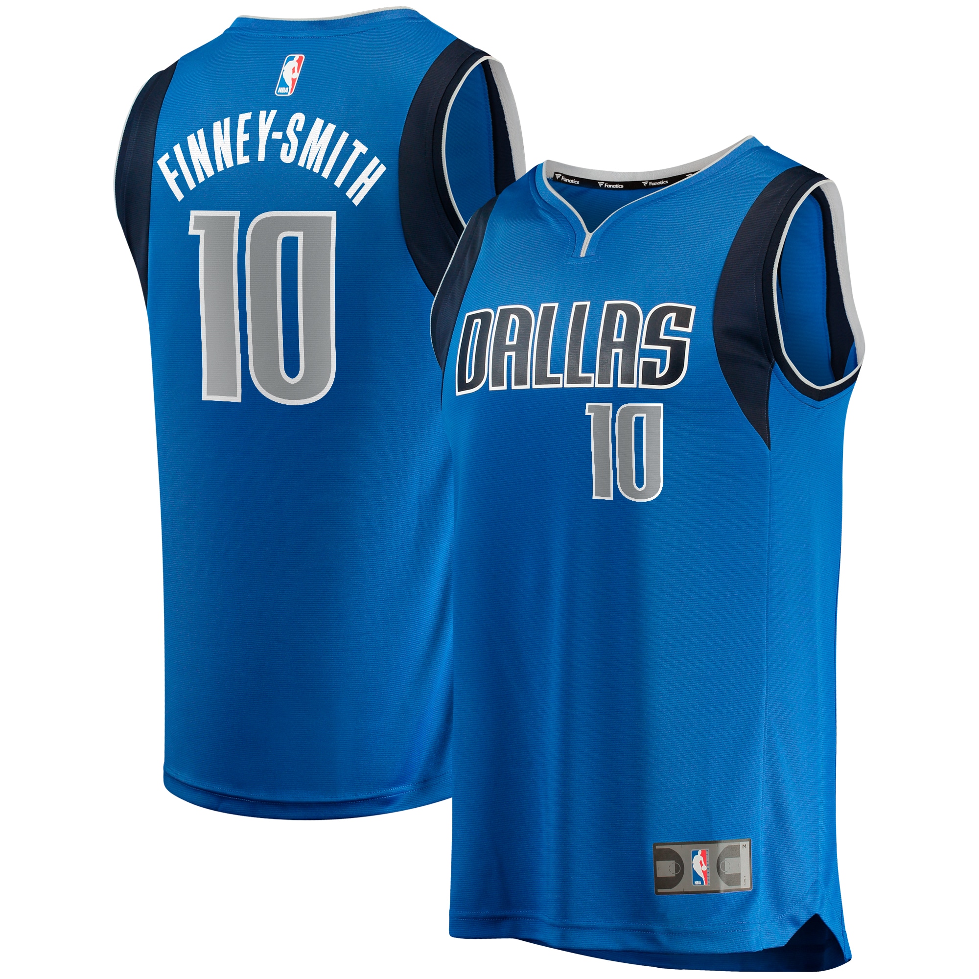 Dorian Finney-Smith Dallas Mavericks Fanatics Branded Fast Break Replica Jersey - Icon Edition - Blue