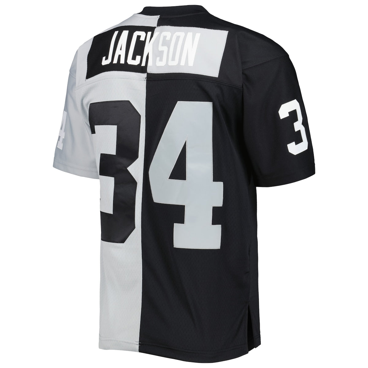 Men's Bo Jackson Mitchell & Ness Raiders 1998 Split Legacy Replica Jersey - Black