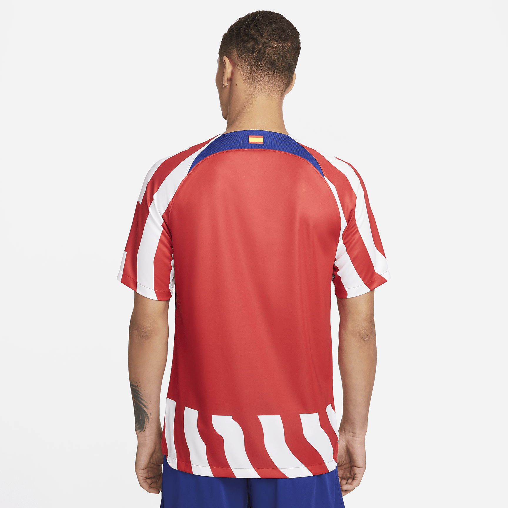 Atlético Madrid 2022/23 Stadium Home Men's Nike Dri-FIT Soccer Jersey - White/Deep Royal Blue/Deep Royal Blue