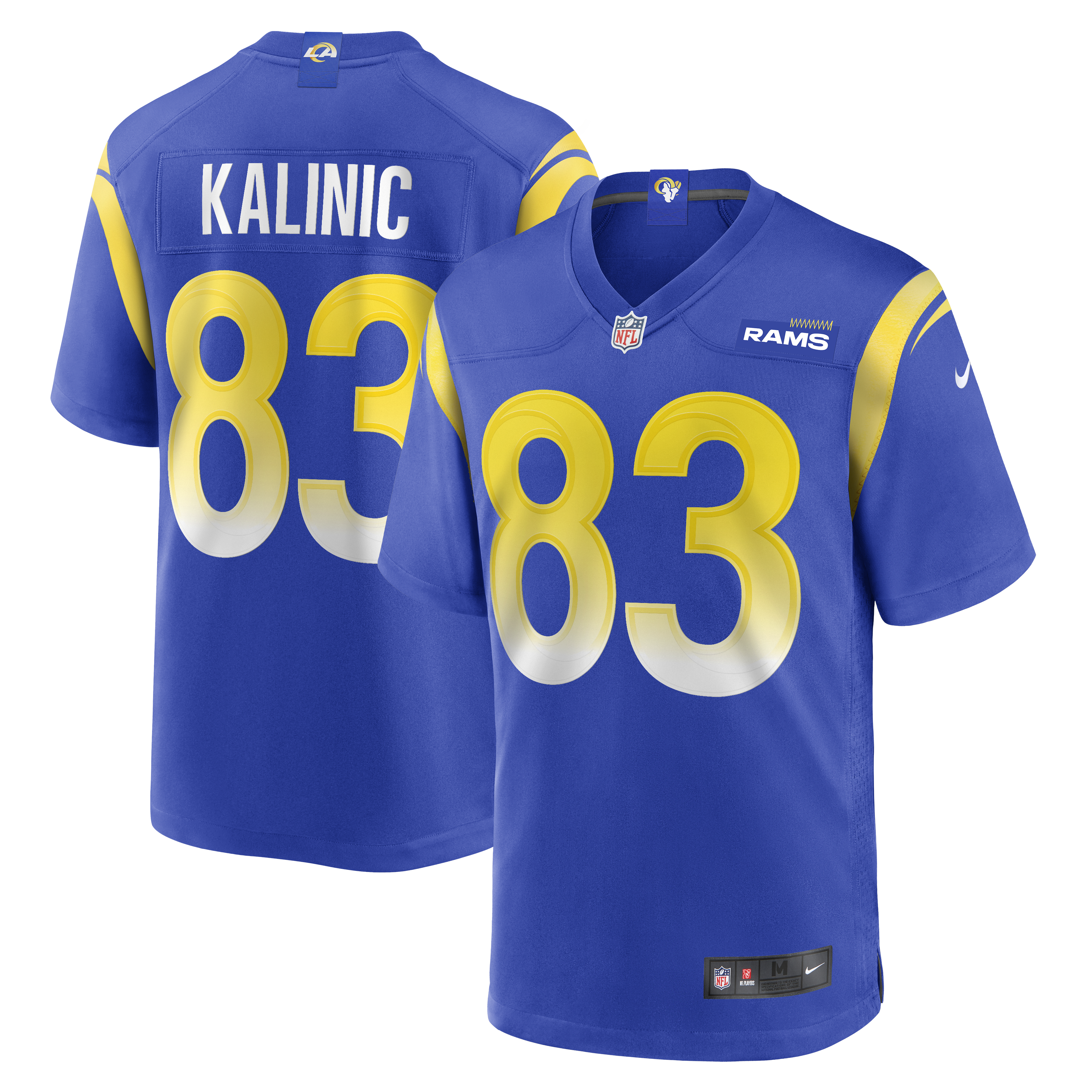 Nikola Kalinic Los Angeles Rams Nike  Game Jersey - Royal