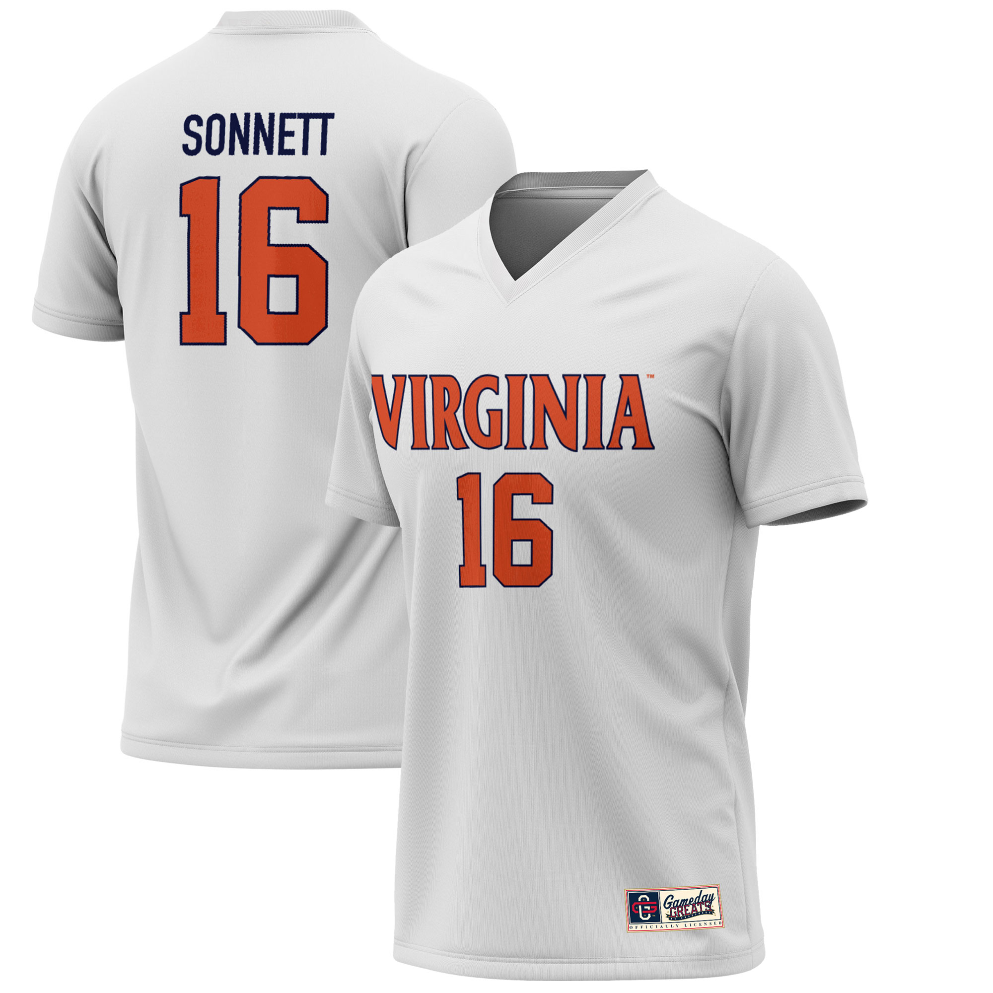 Emily Sonnett Virginia Cavaliers ProSphere Alumni Soccer Jersey - White