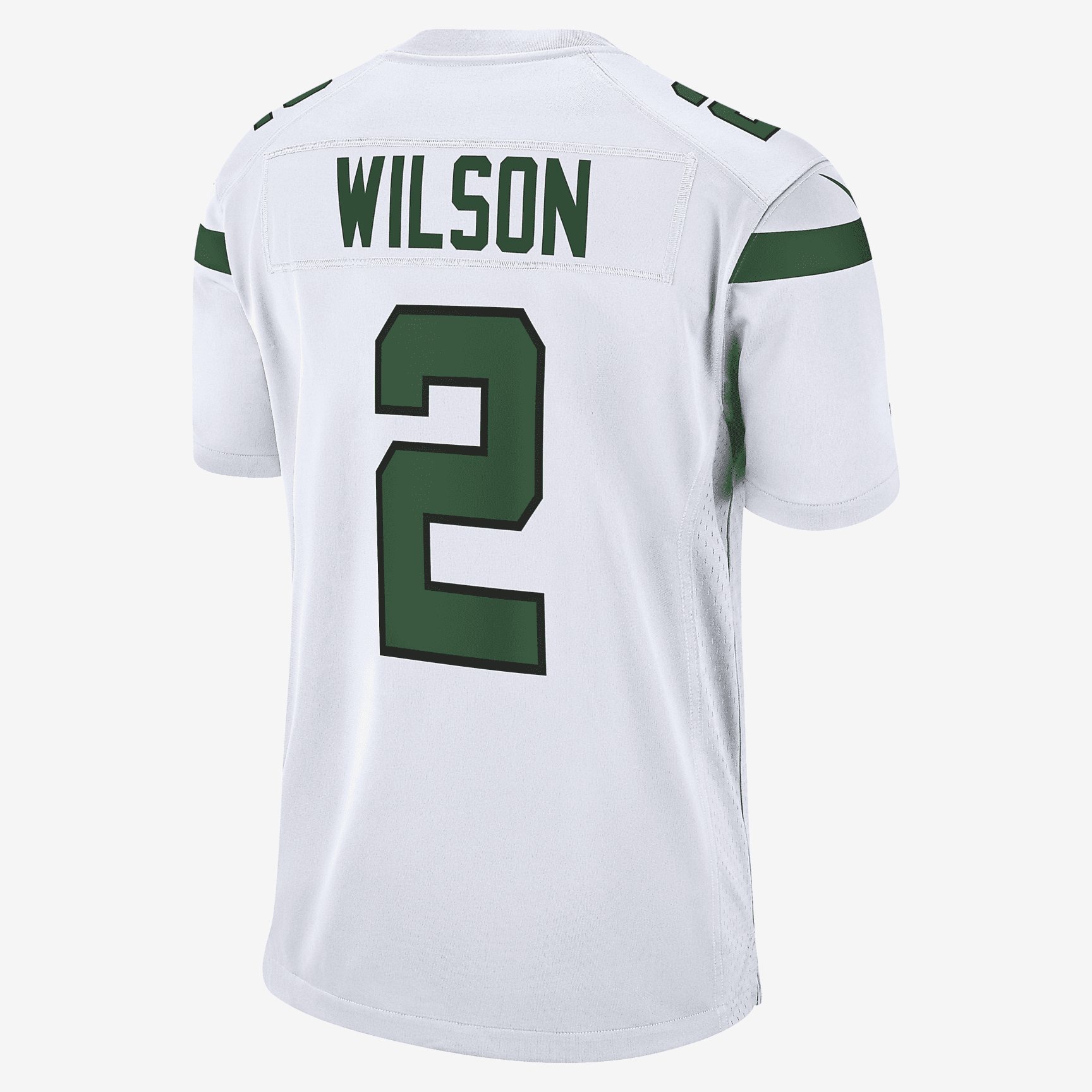 NFL New York Jets (Zach Wilson) Men's Game Football Jersey - White