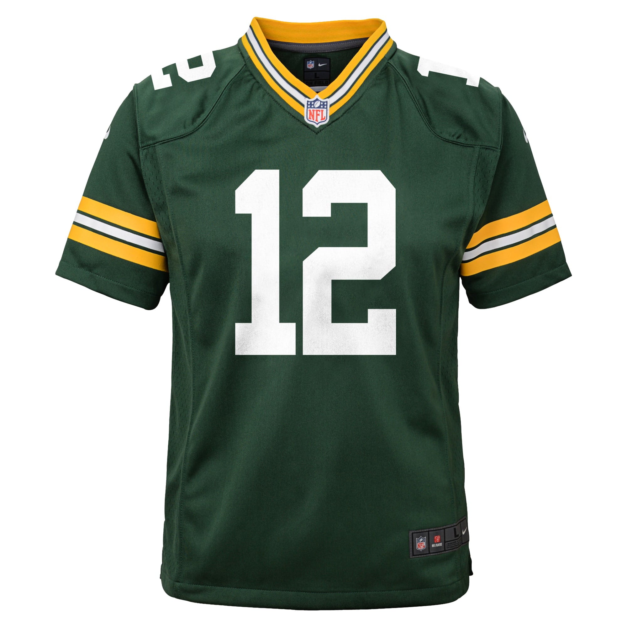 Youth Nike Aaron Rodgers Green Green Bay Packers Game Jersey