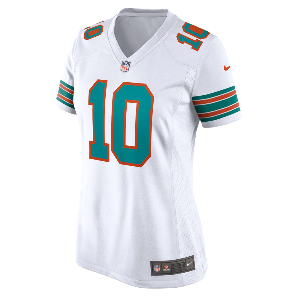 Women's Miami Dolphins Tyreek Hill Alternate Game Jersey White