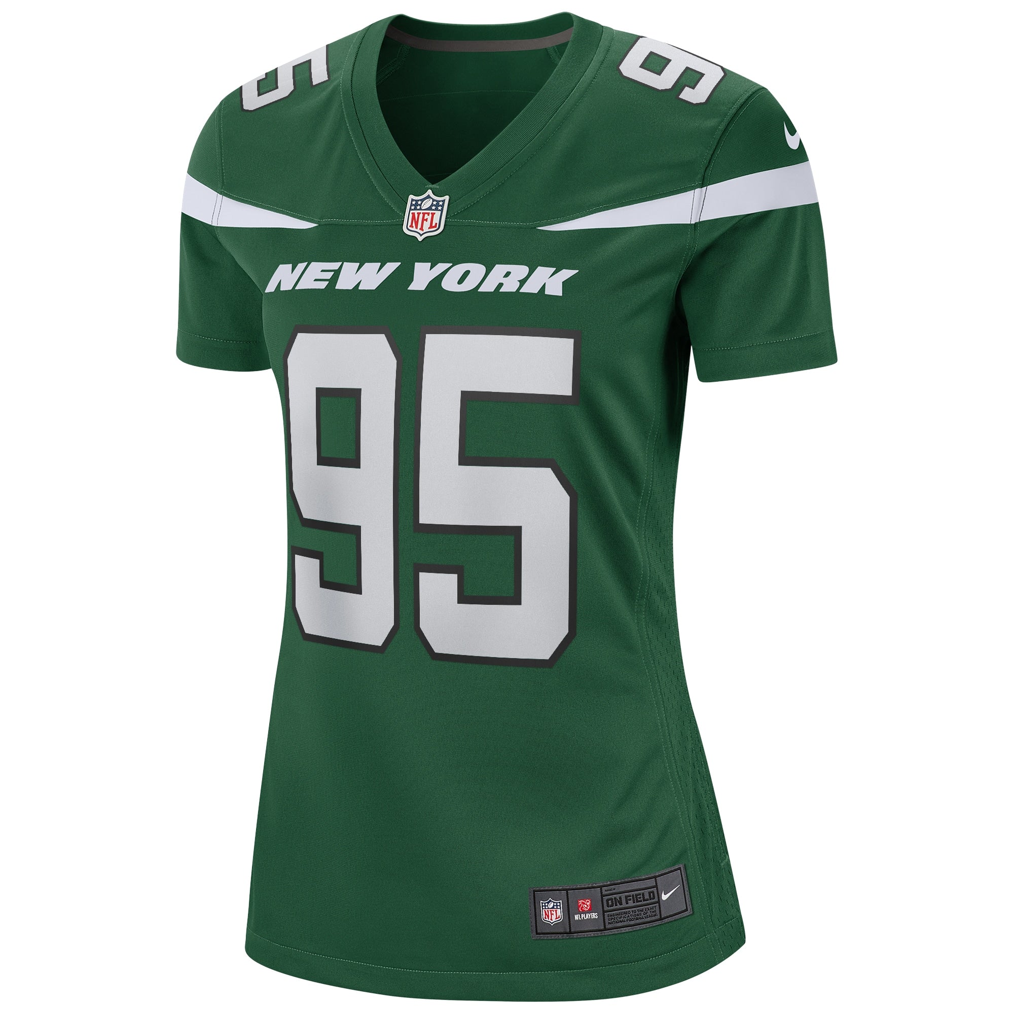 Women's Nike Quinnen Williams Gotham Green New York Jets Game Jersey