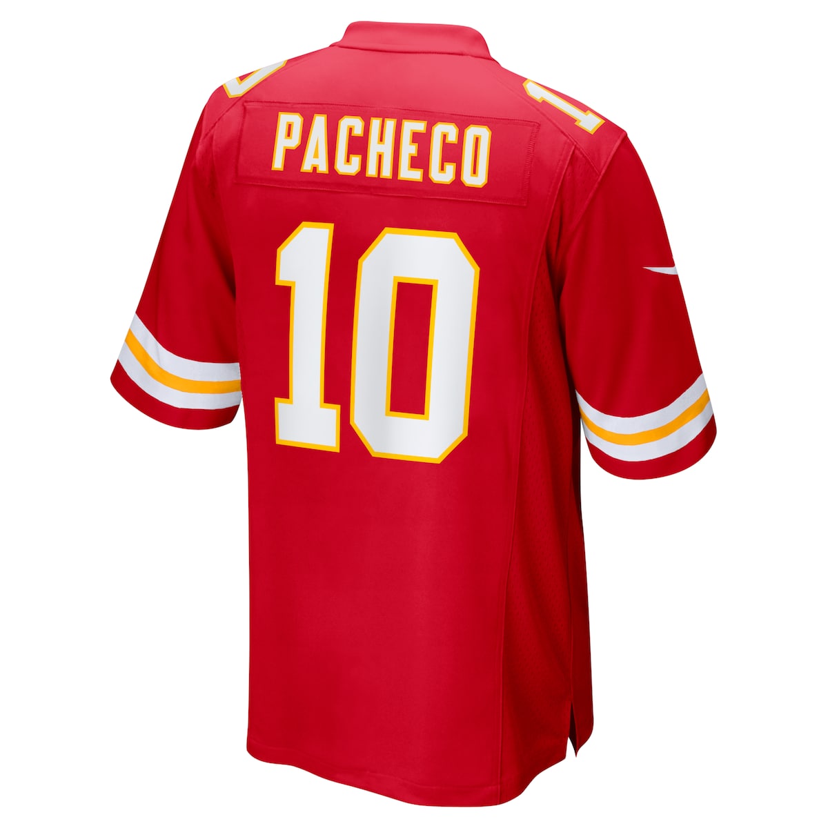Men's Isiah Pacheco Nike Chiefs Super Bowl LVII Patch Game Jersey - Red