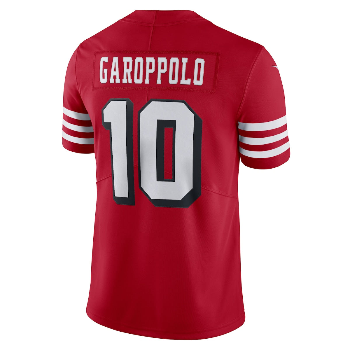 Men's Jimmy Garoppolo Nike 49ers Alternate Vapor Limited Jersey - Red