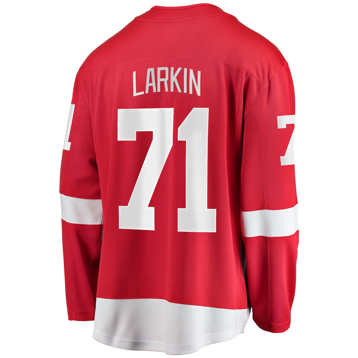 Men's Dylan Larkin Fanatics Red Wings Home Captain Premier Breakaway Jersey - Red