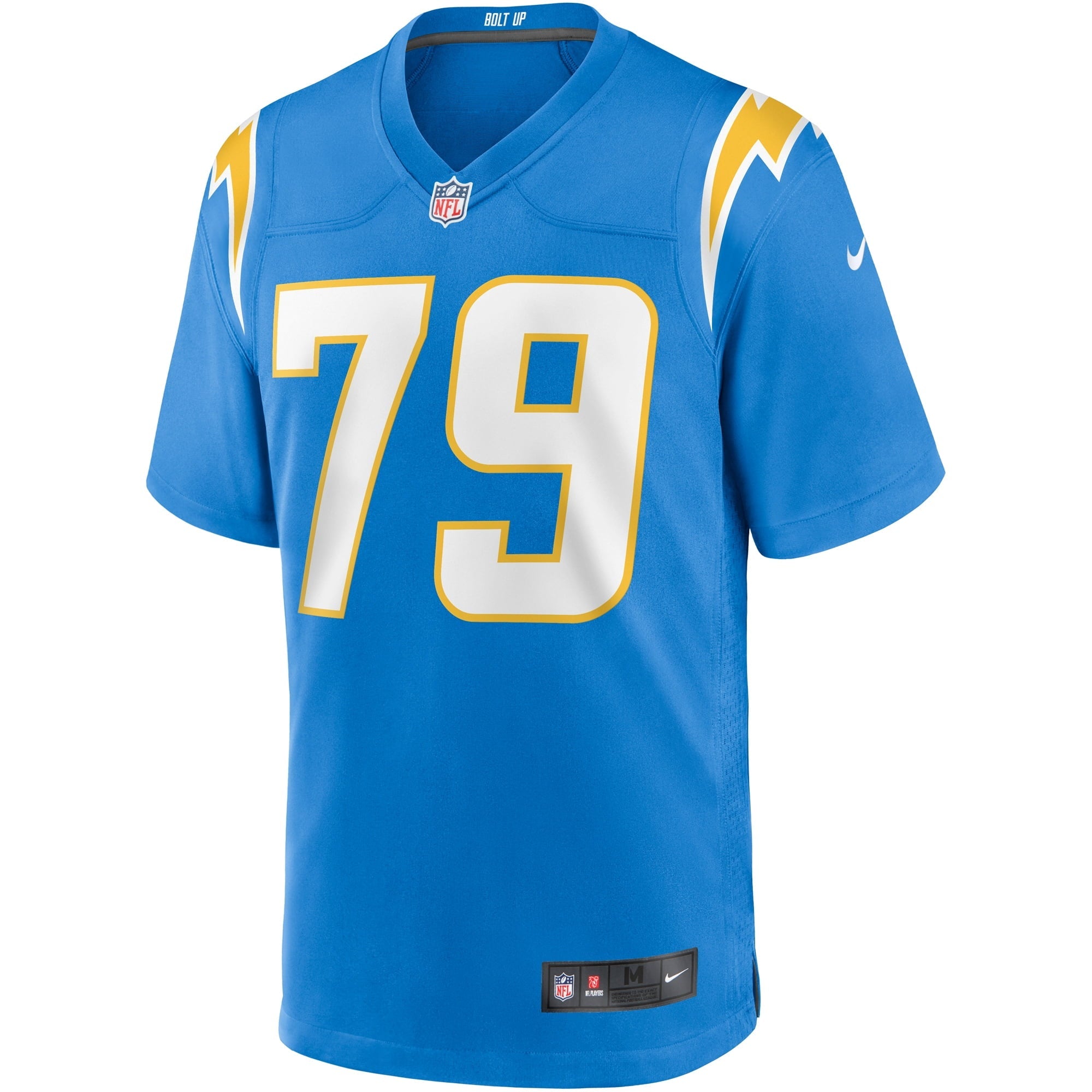 Men's Nike Trey Pipkins III Powder Blue Los Angeles Chargers Game Jersey