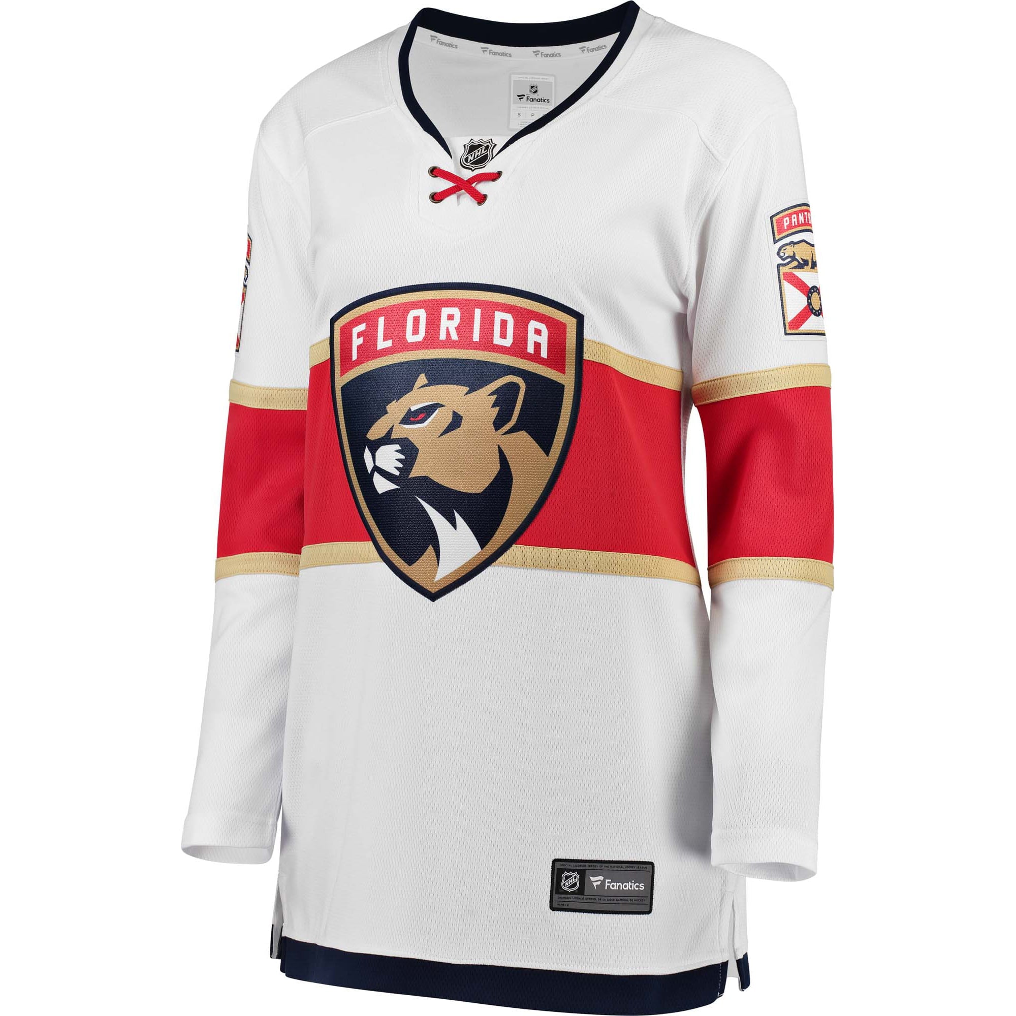 Women's Fanatics Branded White Florida Panthers Away Breakaway Jersey