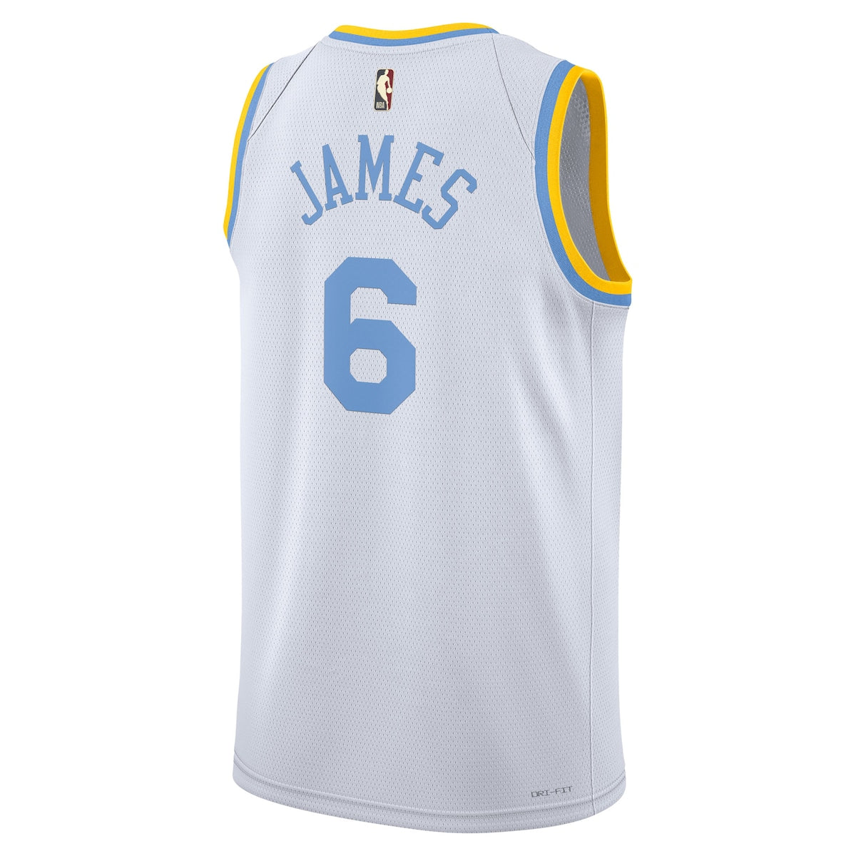 Men's LeBron James Nike Lakers Swingman Jersey Classic Edition - White