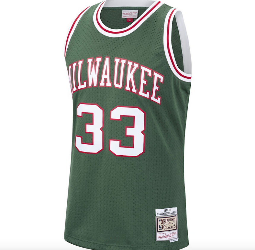 Men's Milwaukee Bucks Jack Sikma Mitchell & Ness White 1988-89 Hardwood Classics Swingman Jersey