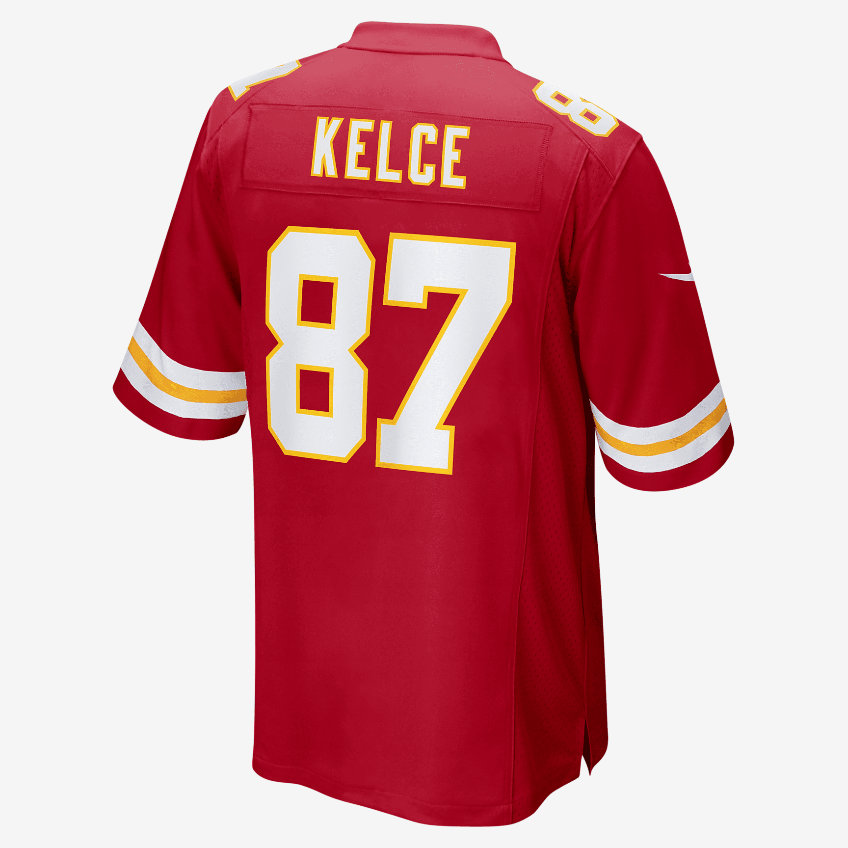 NFL Kansas City Chiefs Super Bowl LVII (Travis Kelce) Men's Game Football Jersey - Red