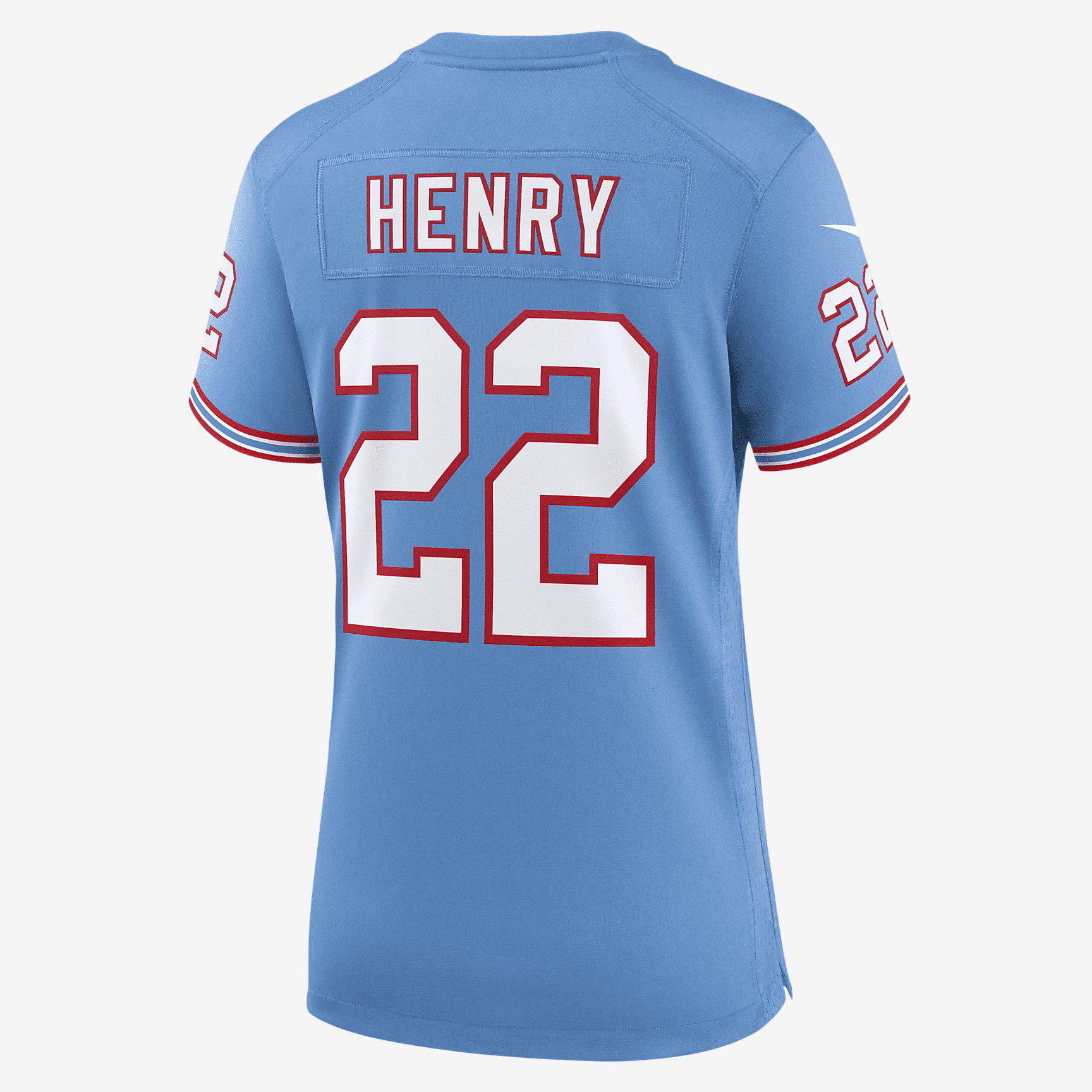 Derrick Henry Tennessee Titans Women's Nike NFL Game Football Jersey - Light Blue