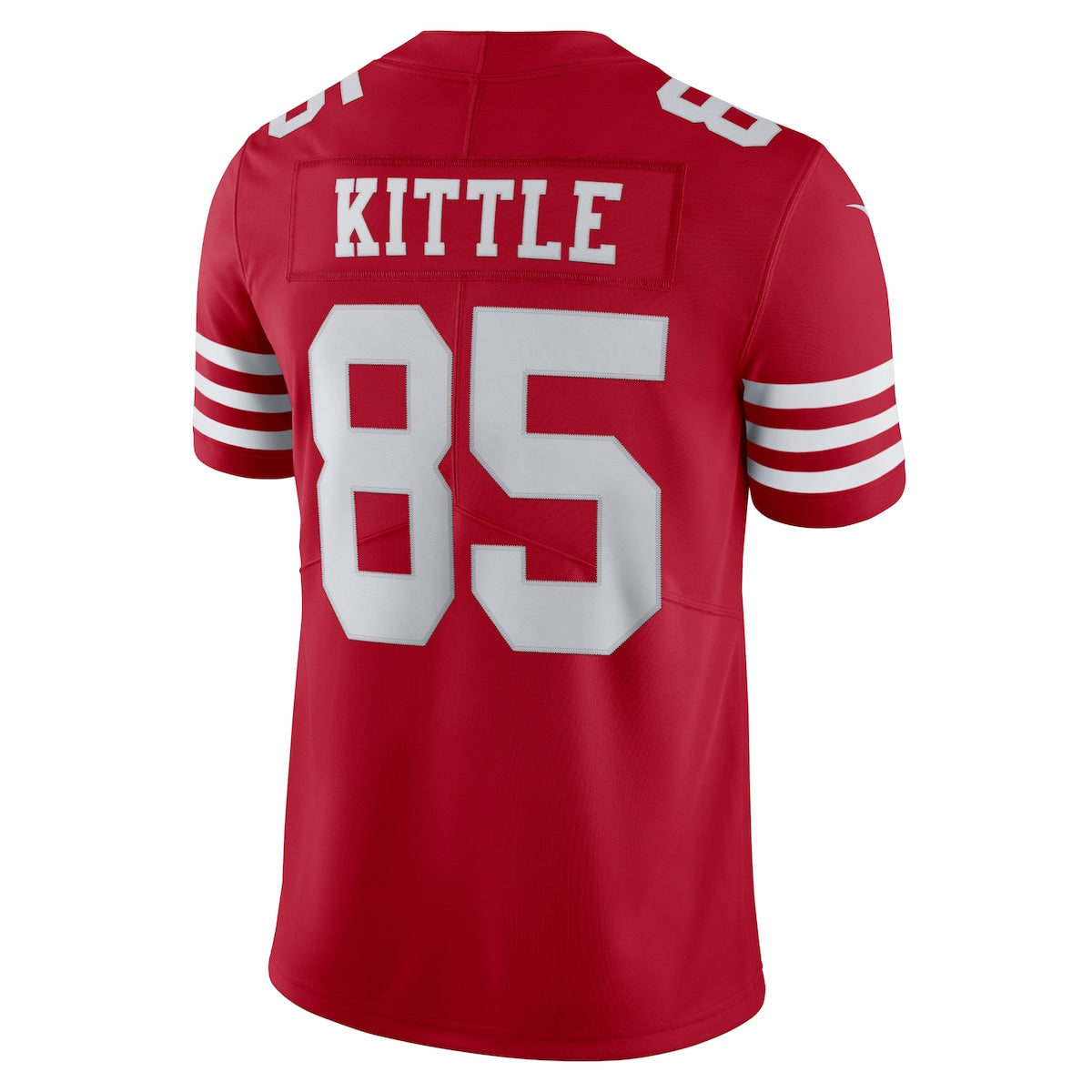 Men's George Kittle Nike 49ers Alternate Vapor Limited Jersey - Red
