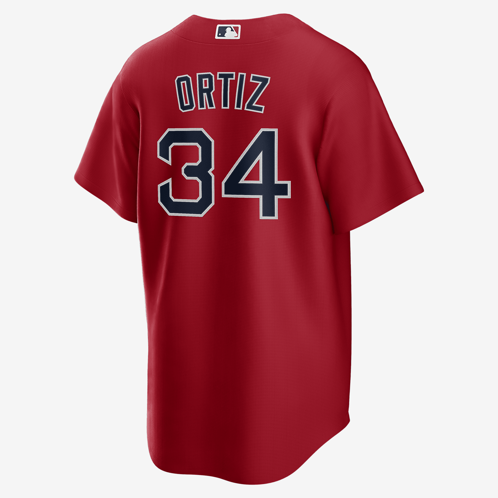 MLB Boston Red Sox (David Ortiz) Men's Replica Baseball Jersey - Red