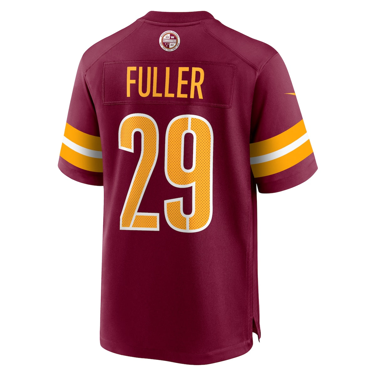 Men's Kendall Fuller Nike Commanders Game Day Jersey - Maroon