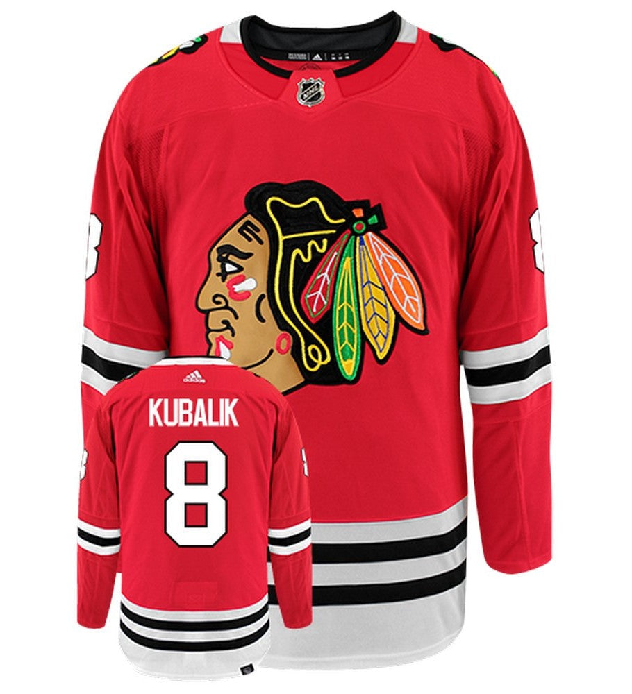 Dominik Kubalik Chicago Blackhawks Adidas Primegreen Authentic NHL Hockey Jersey