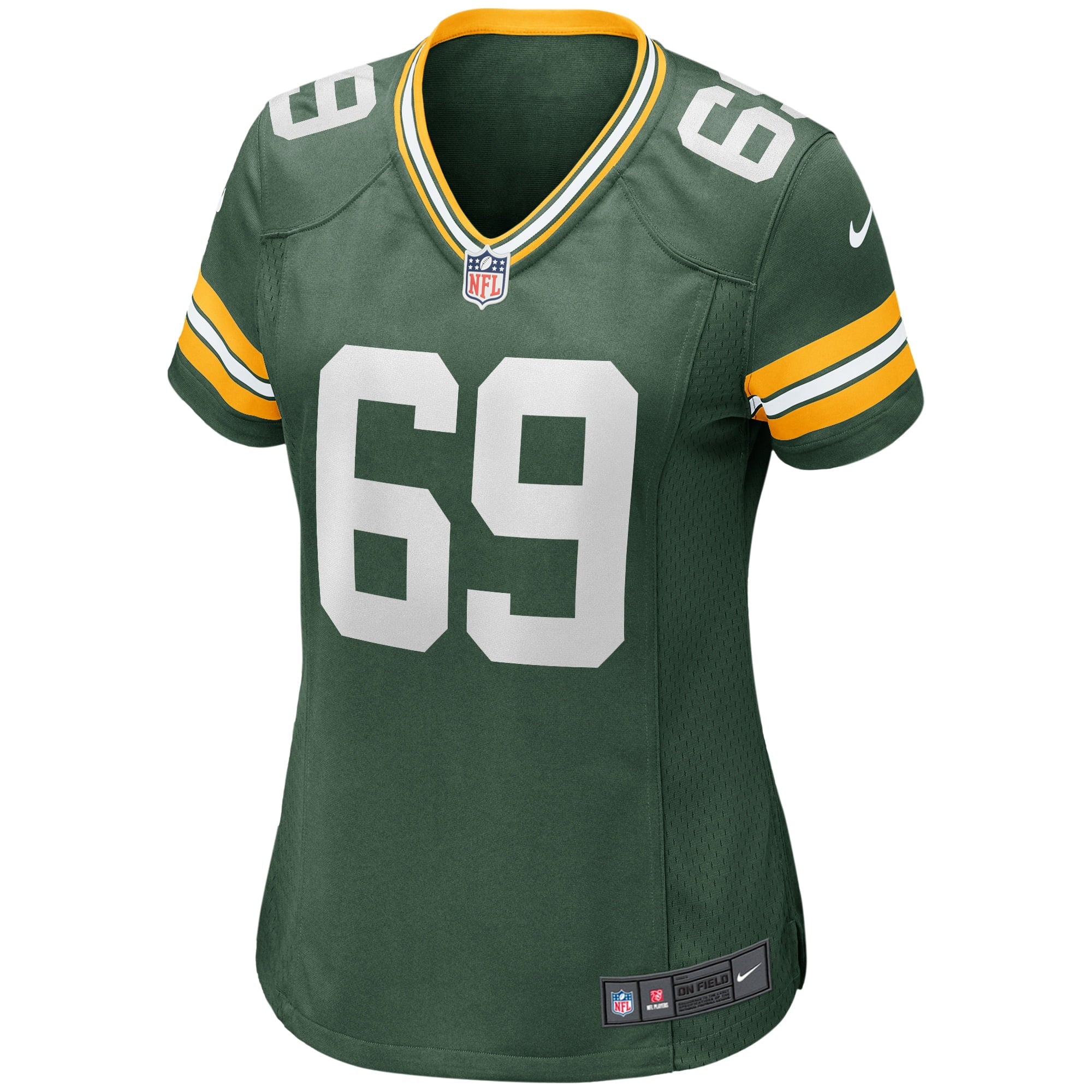 Women's Nike David Bakhtiari Green Green Bay Packers Game Player Jersey