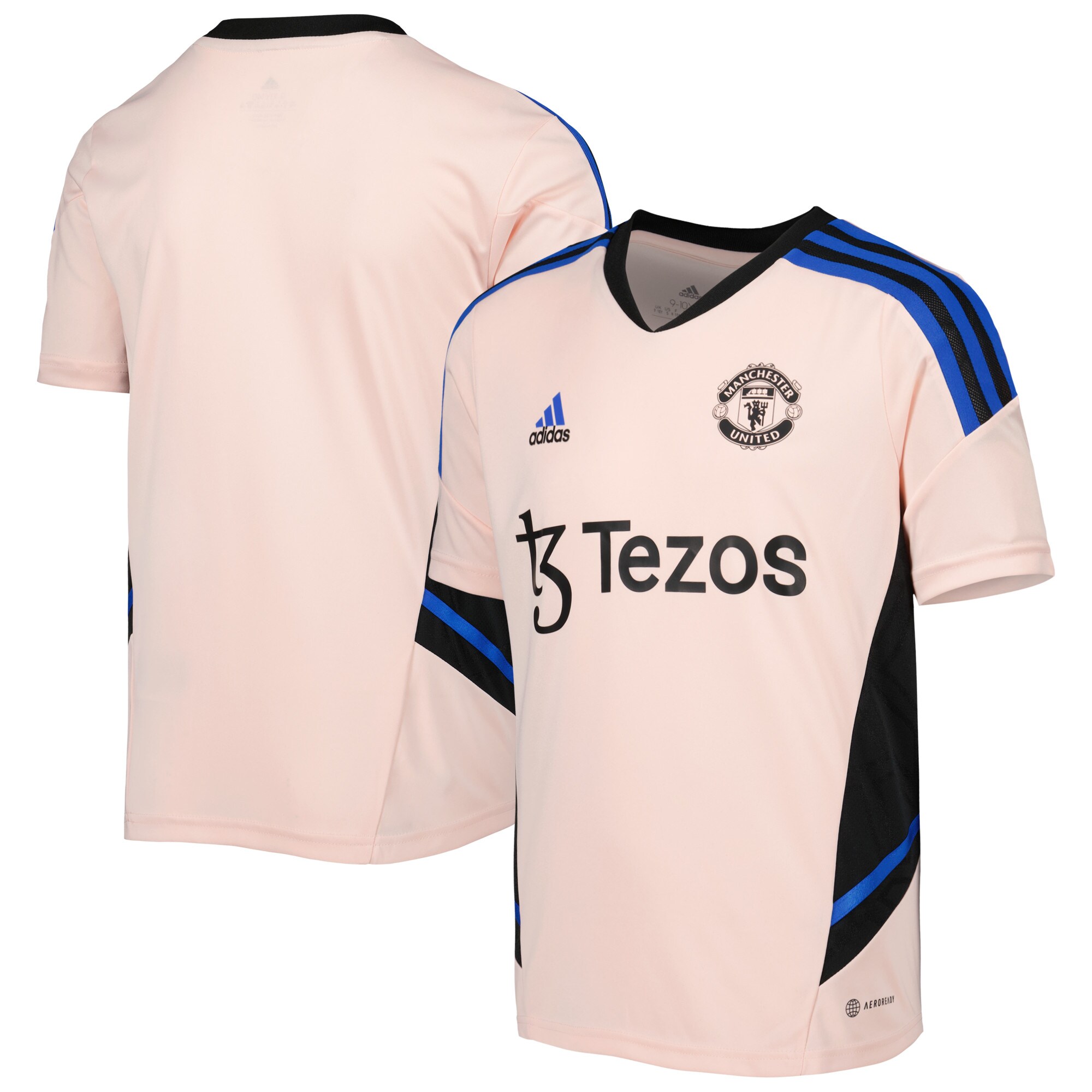 Manchester United adidas Youth 2022/23 Training Jersey - Pink