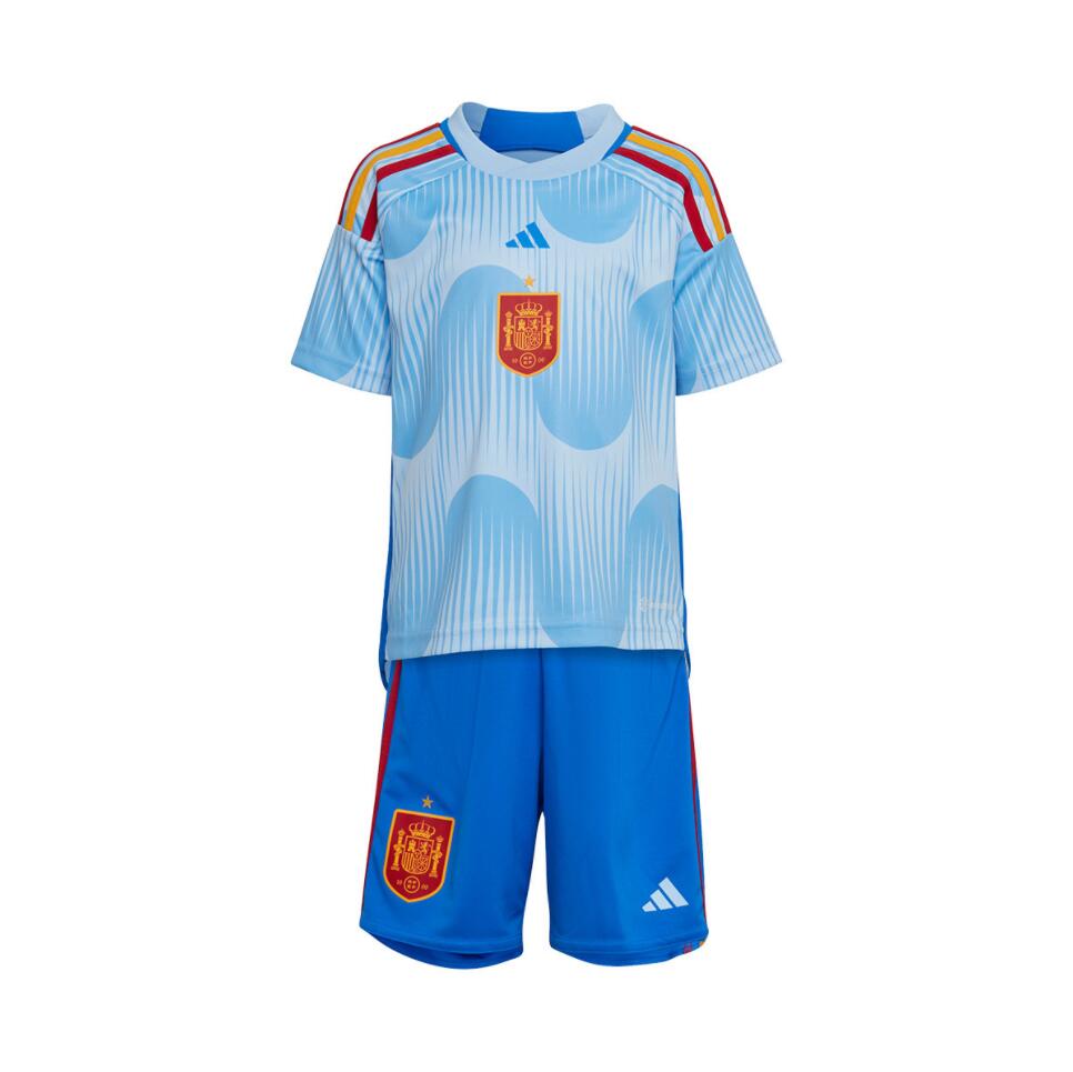Youth Spain Away Jersey 2022 World Cup Kids Kit