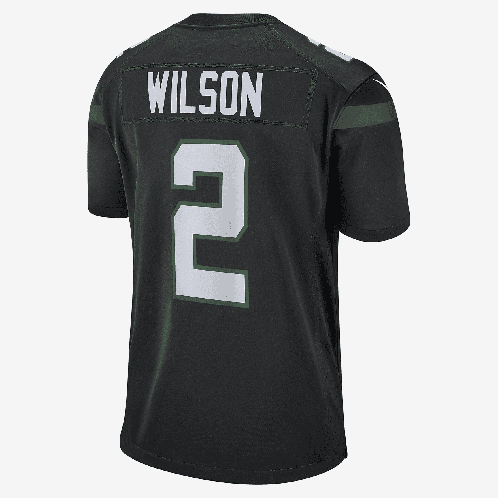 NFL New York Jets (Zach Wilson) Men's Game Football Jersey - Black