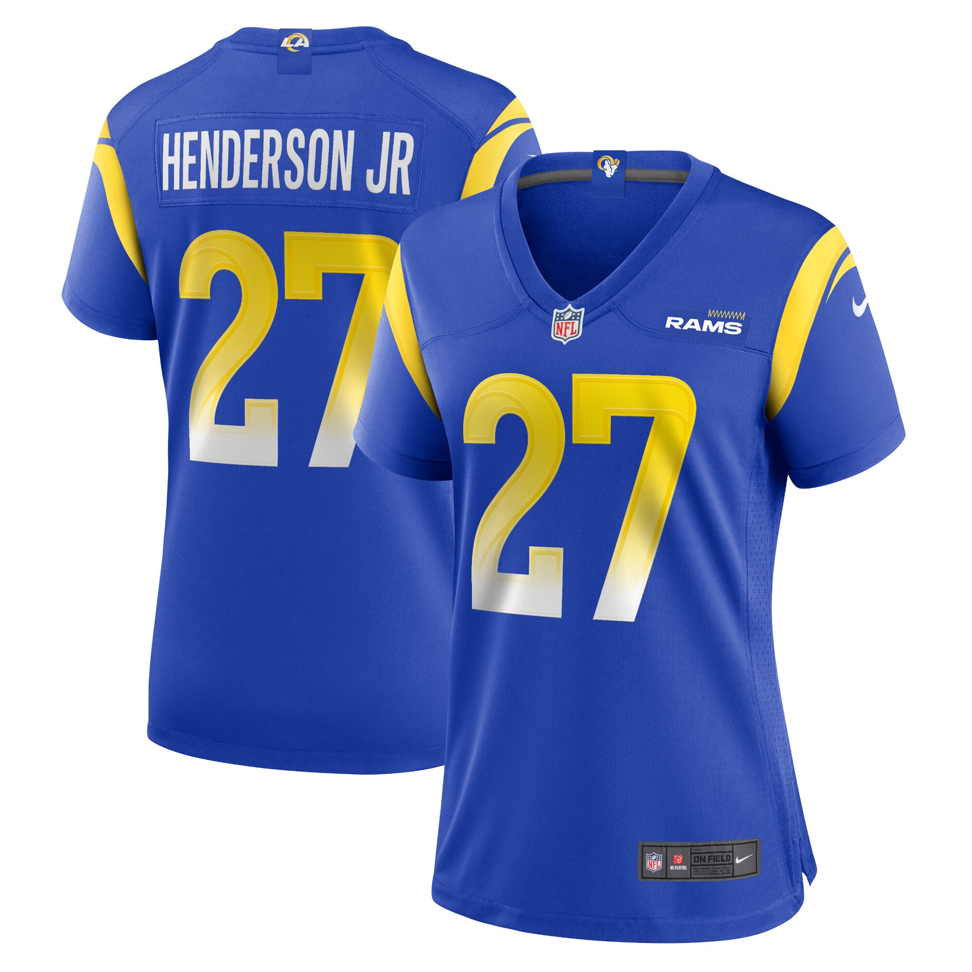 Darrell Henderson Jr. Los Angeles Rams Nike Women's Game Jersey - Royal